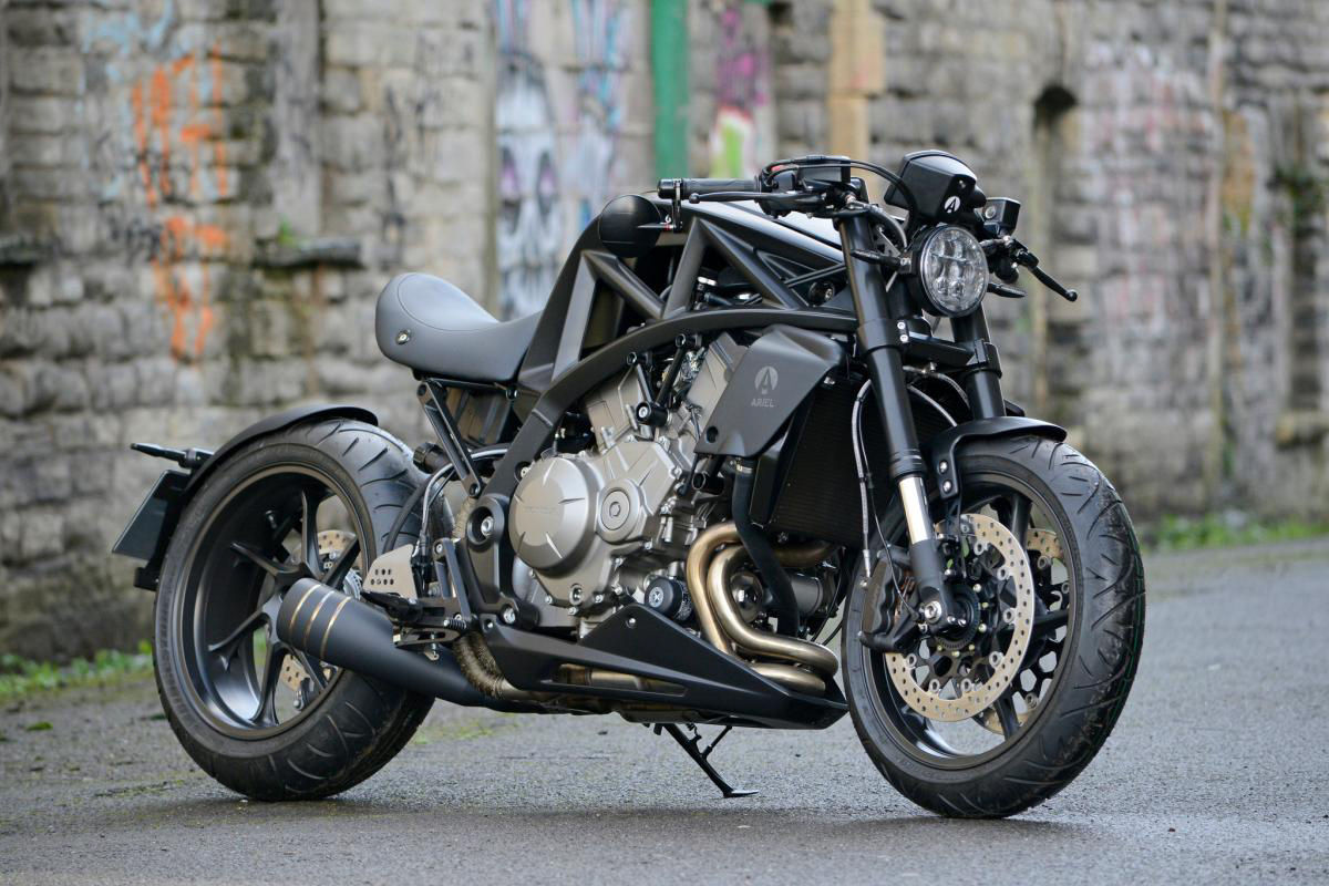 Wallpaper #pmgxIZMBSpphPi3-Ny_B188 Limited Run Ariel Ace Black Edition to Break Cover at Motorcycle Live
