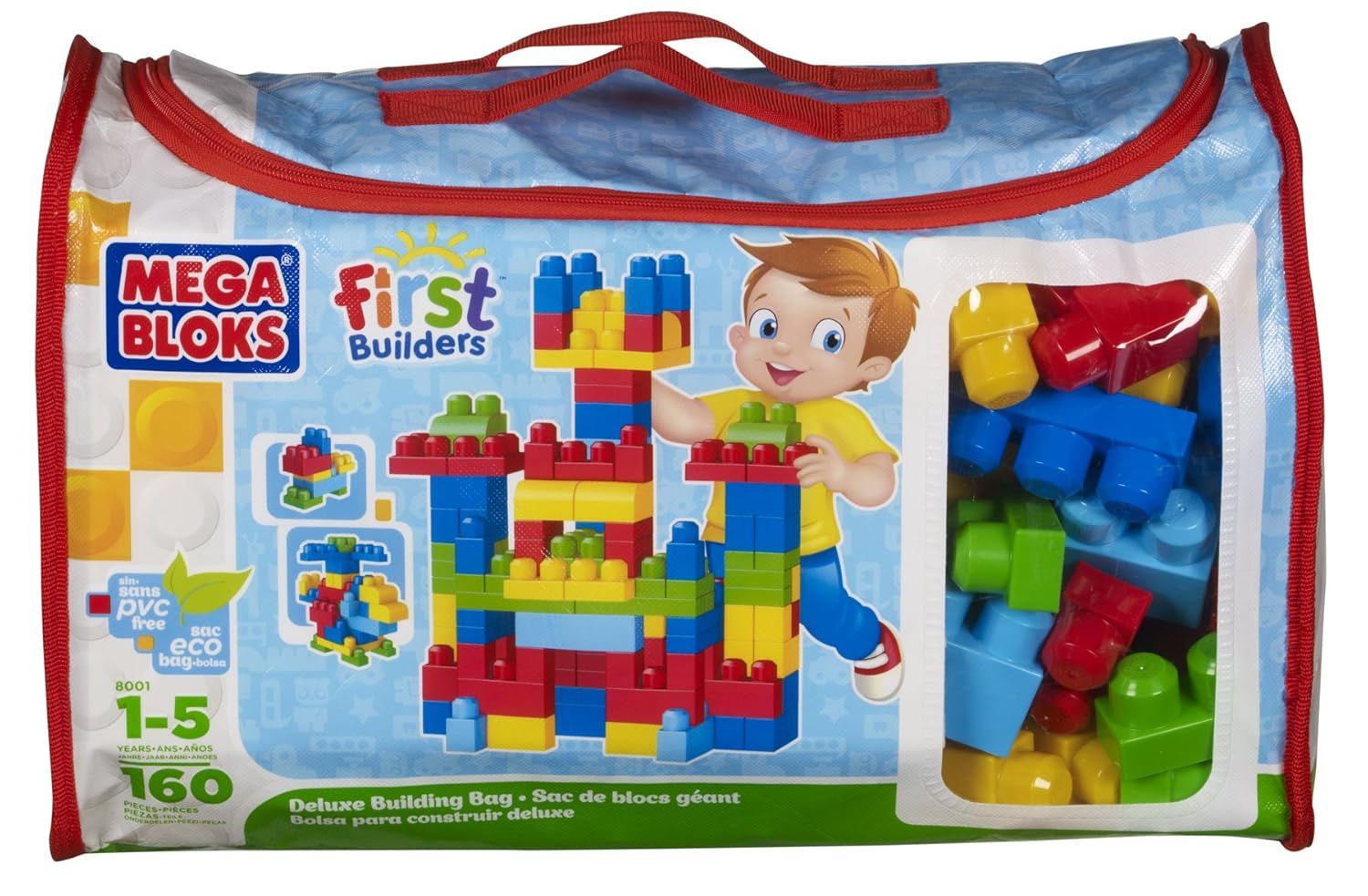 Wallpaper #634d6 Mega Bloks First Builders Big Building Bag with Big Building Blocks