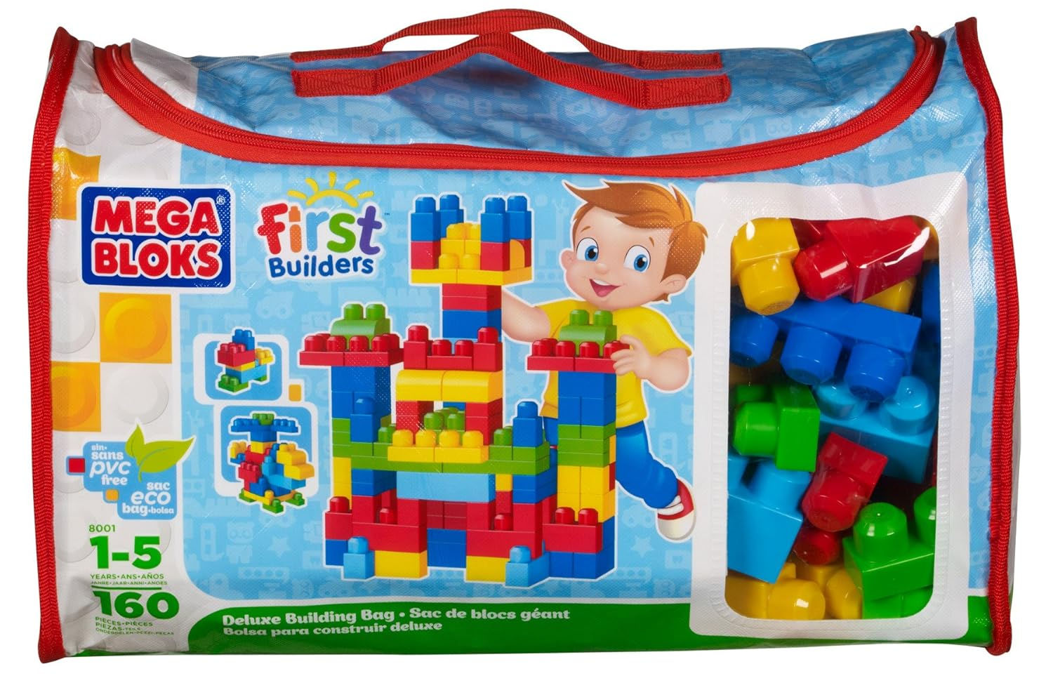 Wallpaper #634d6 Mega Bloks First Builders Big Building Bag with Big Building Blocks