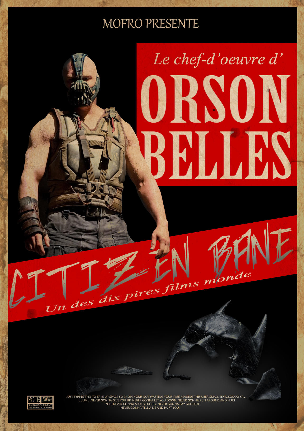 Wallpaper #79083 Tom Hardy as Bane in the Dark Knight Rises Poster Hq Bane Photo