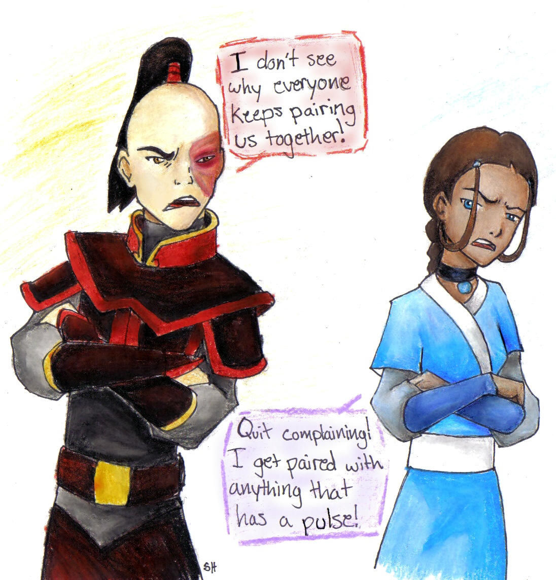 Wallpaper #qBnYK48BtGB6xQ78hI6_45 Zuko and Katara by Jadisfire on Deviantart
