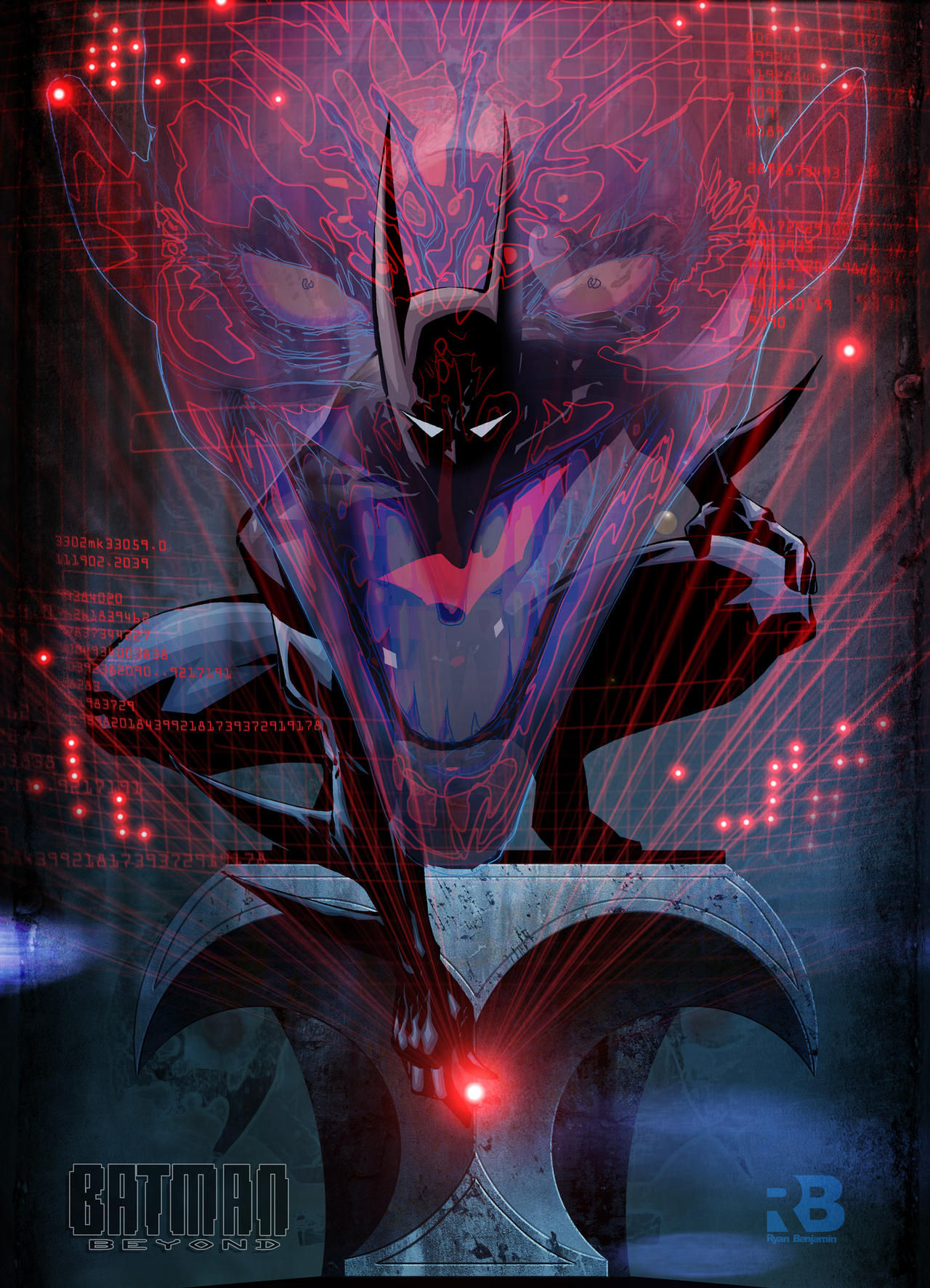 Wallpaper #G3dNJ5MB-pgBXx603KWL364 Comics Forever Batman Beyond Pencils Inks and Colors by Ryan