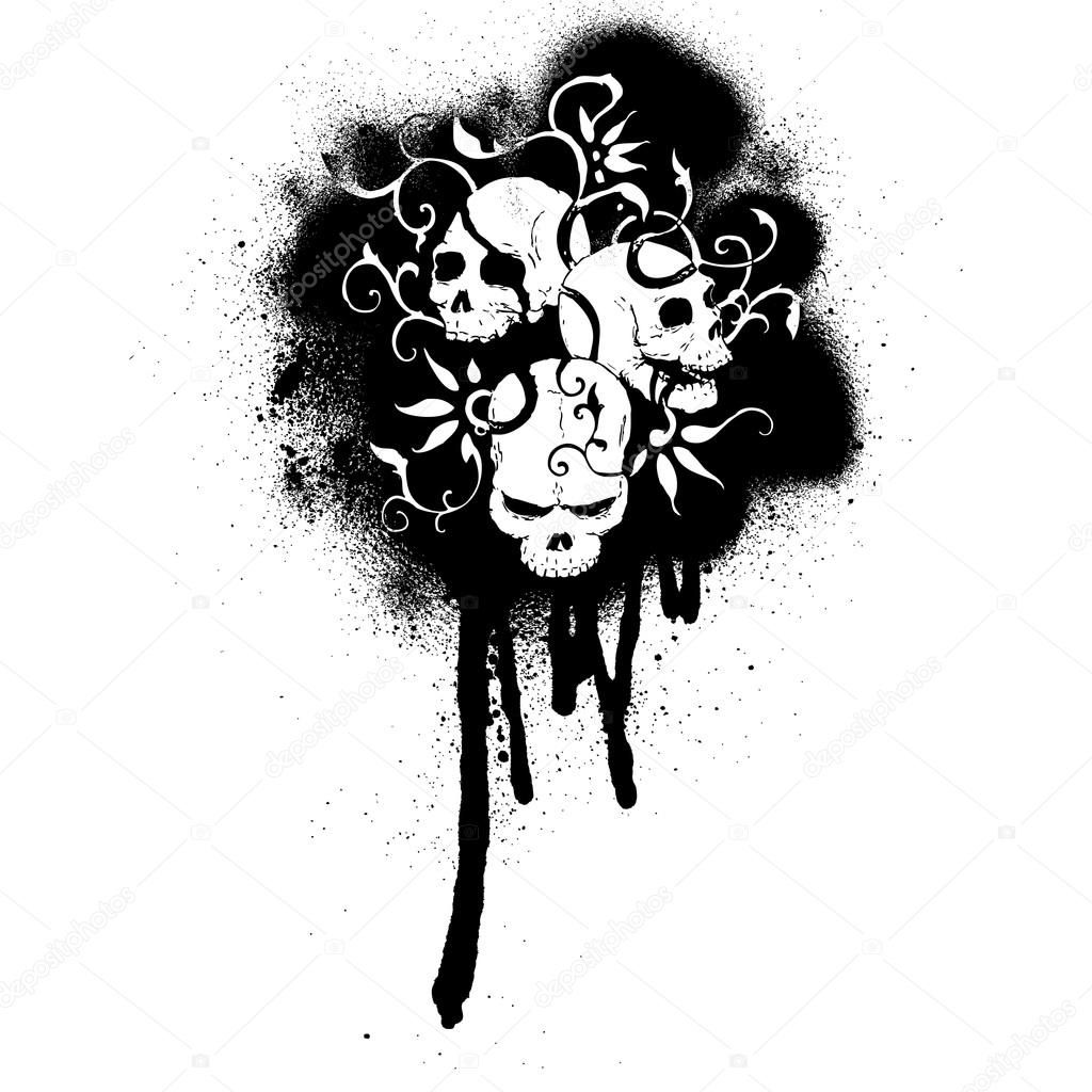 Wallpaper #PmfeEZMBSpphPi3-ofnP252 Graffiti Skull Pattern Stock Vector Image by Lineartestpilot 13567276