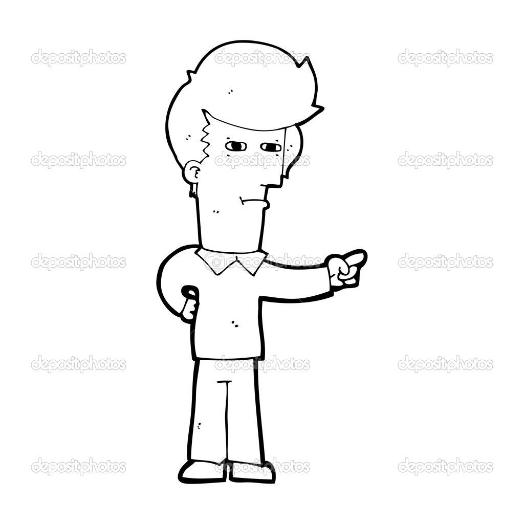 Wallpaper #k2eg8pIBSpphPi3-sXFs115 Cartoon Man Pointing Stock Vector Image by Lineartestpilot 38420273