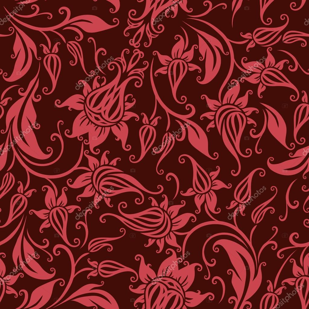 Wallpaper #4B2MLZMBlOZrFDOkv9C4168 Seamless Floral Pattern Stock Vector Image by Juli Goncharova 44188547
