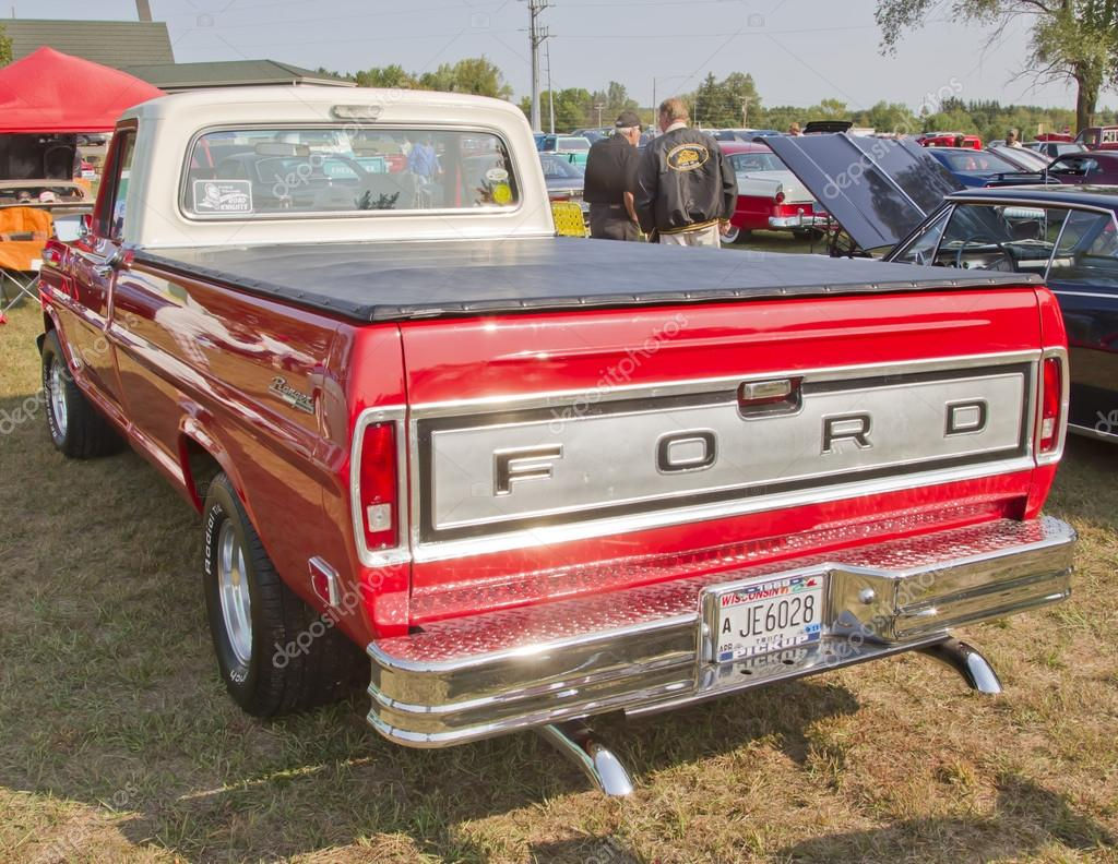 Wallpaper #i2d--5IBSpphPi3-U5QS29 1969 Ford F100 Ranger Truck Rear View Stock Editorial Photo