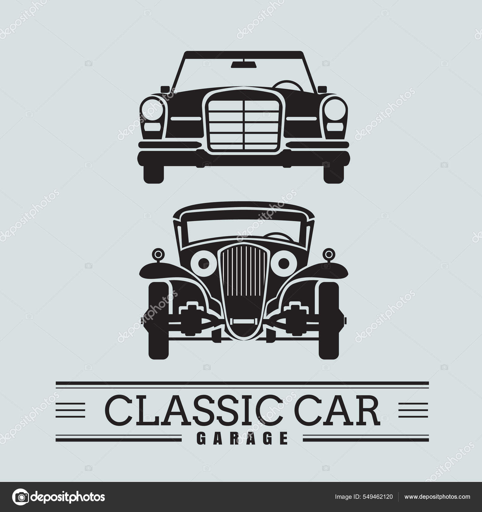 Wallpaper #SCzLSZMB0E1QgA7wqPTc250 Set Classic Car Front View Icon Vector Illustrations Stock Vector Image