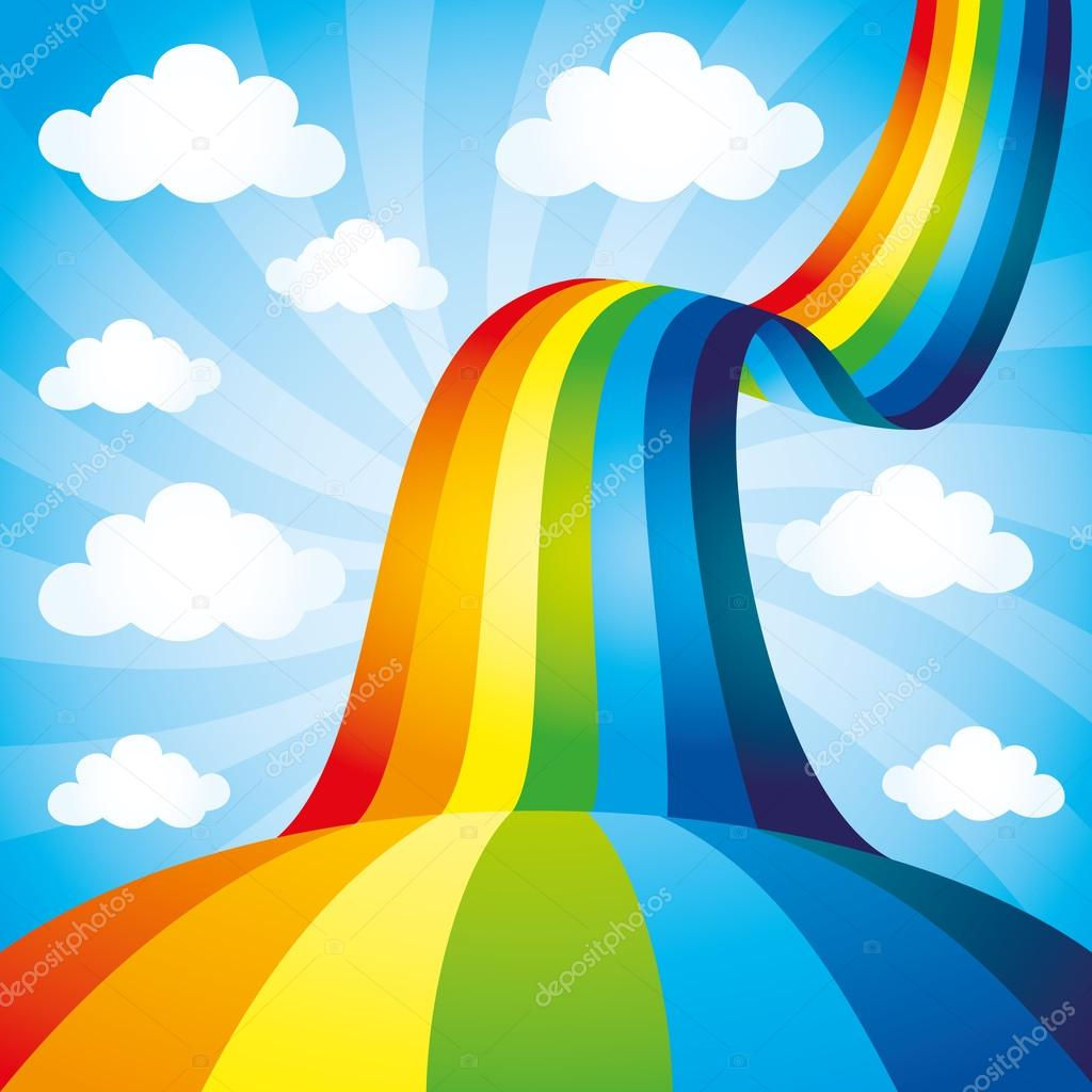 Wallpaper #_2eP9ZIBSpphPi3-1n_c226 Vector Background Rainbow Stock Vector Taronin 30626173