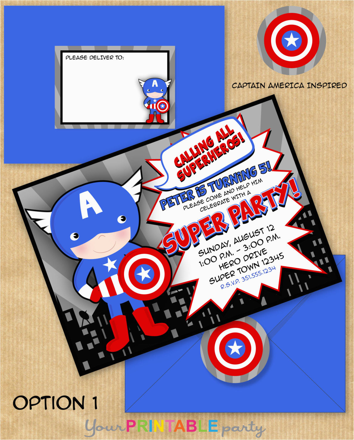 Wallpaper #HRkfEI8BtGB6xQ78kV6o27 Personalized Captain America Birthday Invitations Captain America