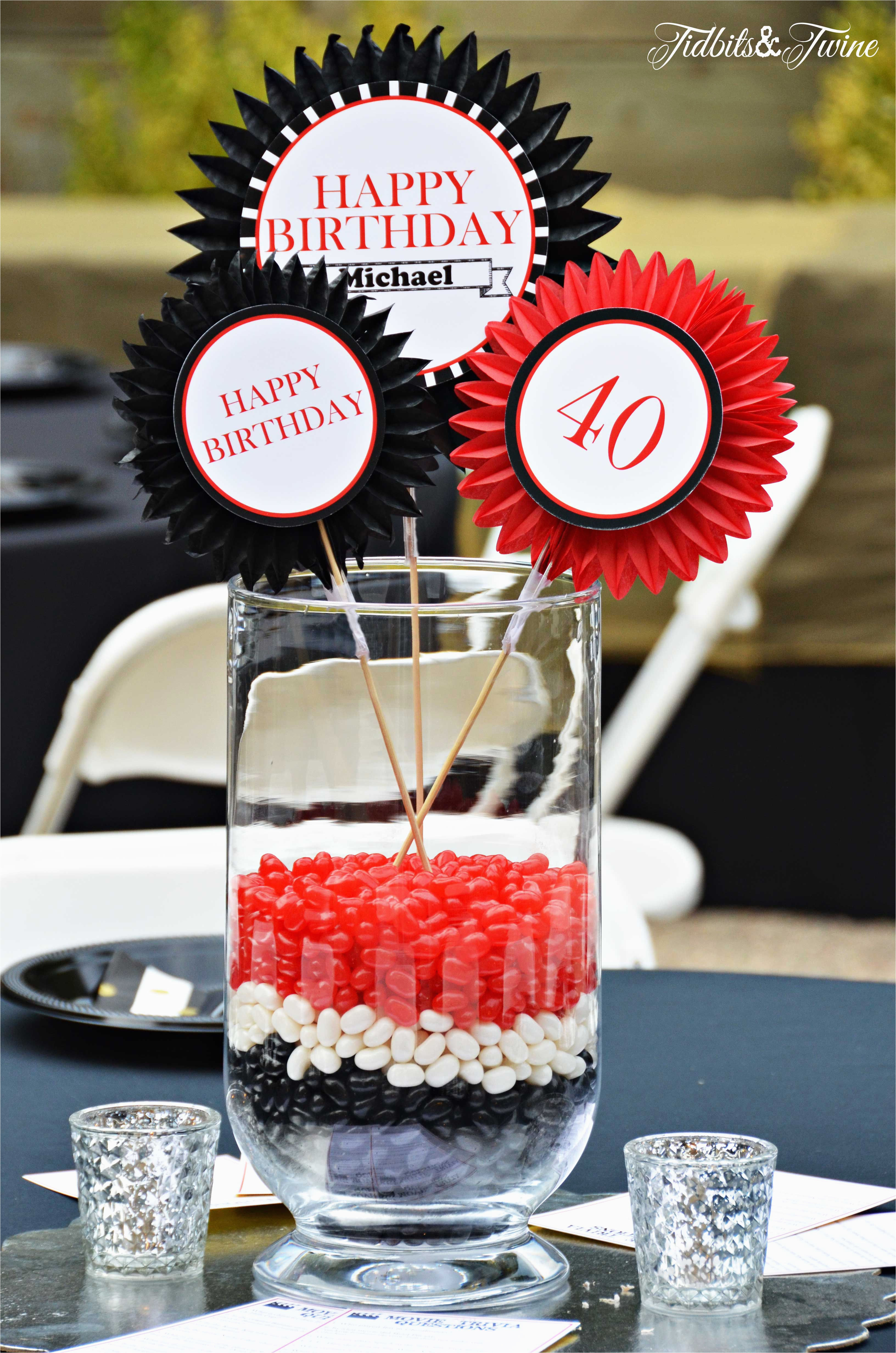 Wallpaper #7rgW25IBJvJKYCmEsPSX10 40 Birthday Decoration Ideas a Star Studded 40th Birthday Party Tidbits
