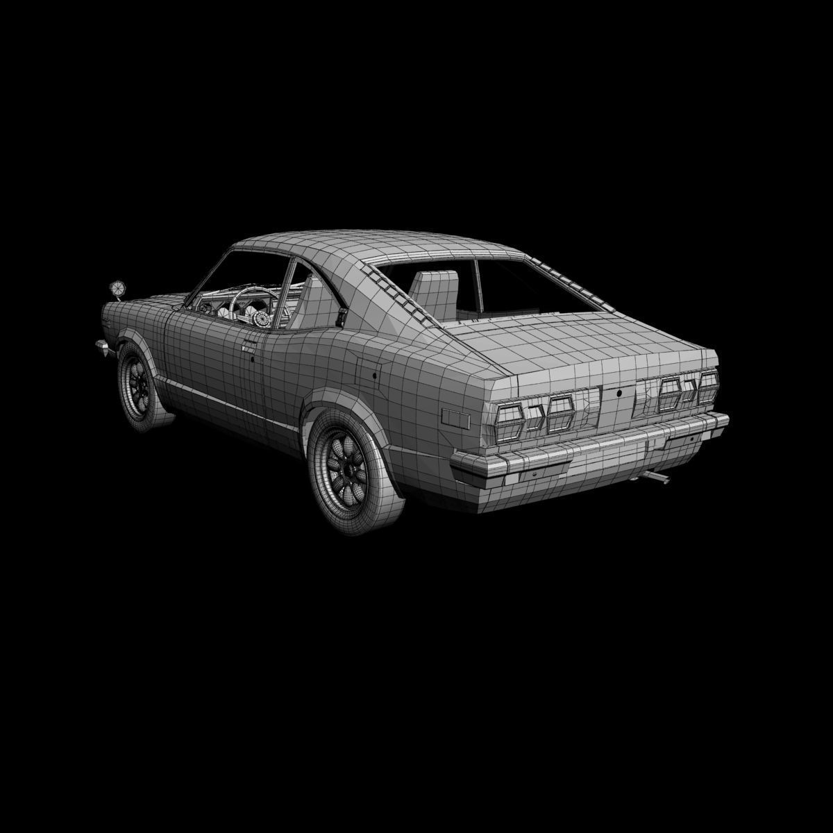 Wallpaper #-2cOBJMBSpphPi3-_LVI292 Mazda Rx3 Savanna 3D Model Cgtrader