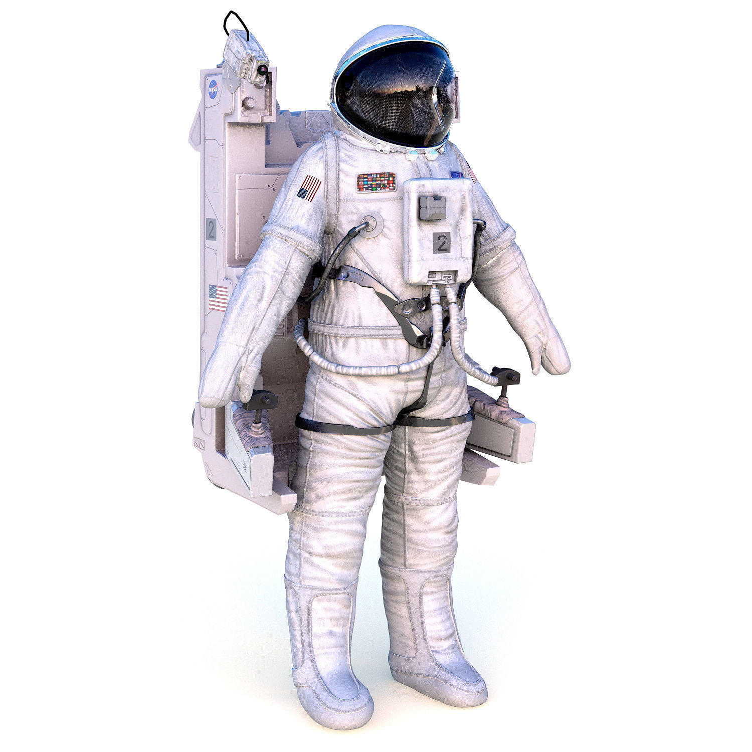 Wallpaper #OxncHo8BtGB6xQ78cHo547 Space Suit 3D Cgtrader