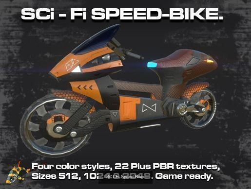 Wallpaper #l7h715IBJvJKYCmEbeMf151 Sci Fi Bikes 3D Model Collection Cgtrader