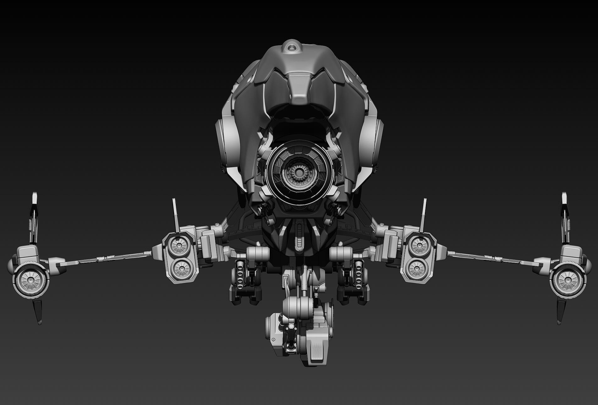 Wallpaper #eb723 Concept Sci Fi Drone Obj