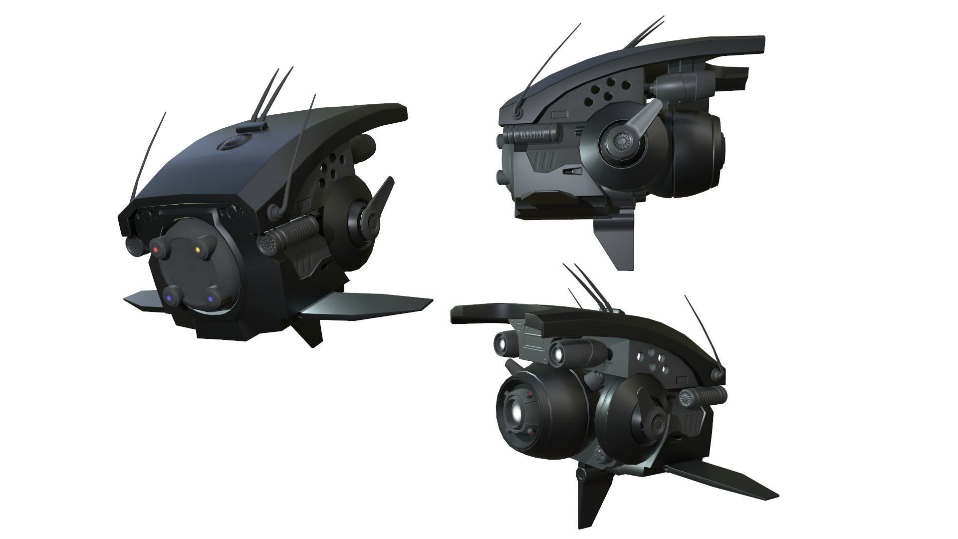 Wallpaper #eb723 Concept Sci Fi Drone Obj