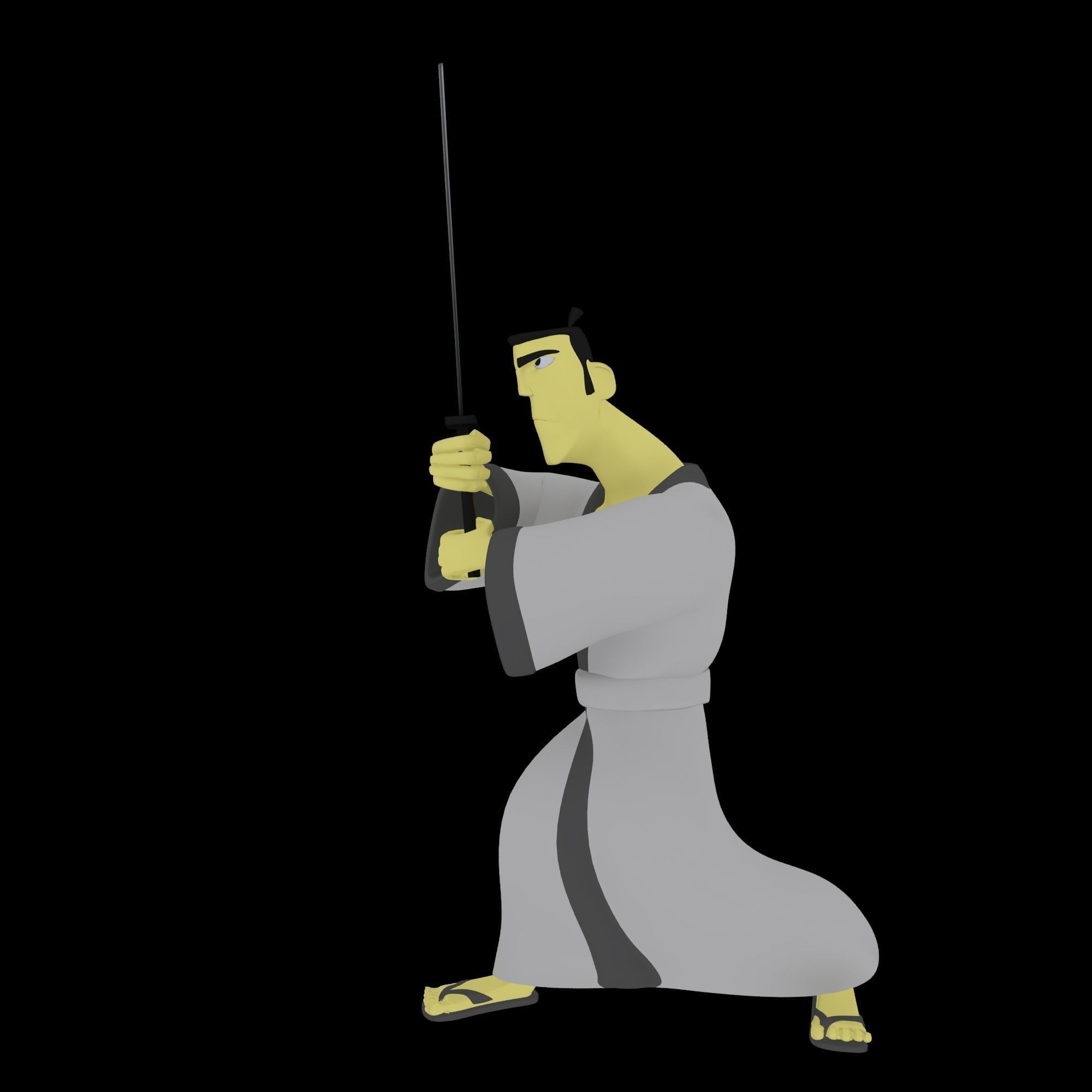 Wallpaper #LQPxZZMBpyOg8YnEktpT13 Samurai Jack 3D Model Only 3D Model Rigged Cgtrader