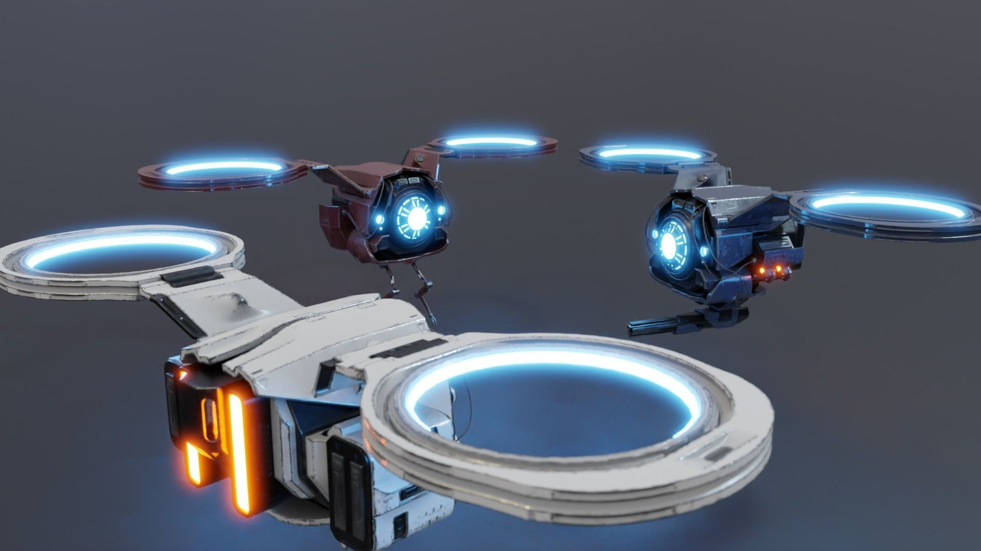 Wallpaper #eb723 Concept Sci Fi Drone Obj