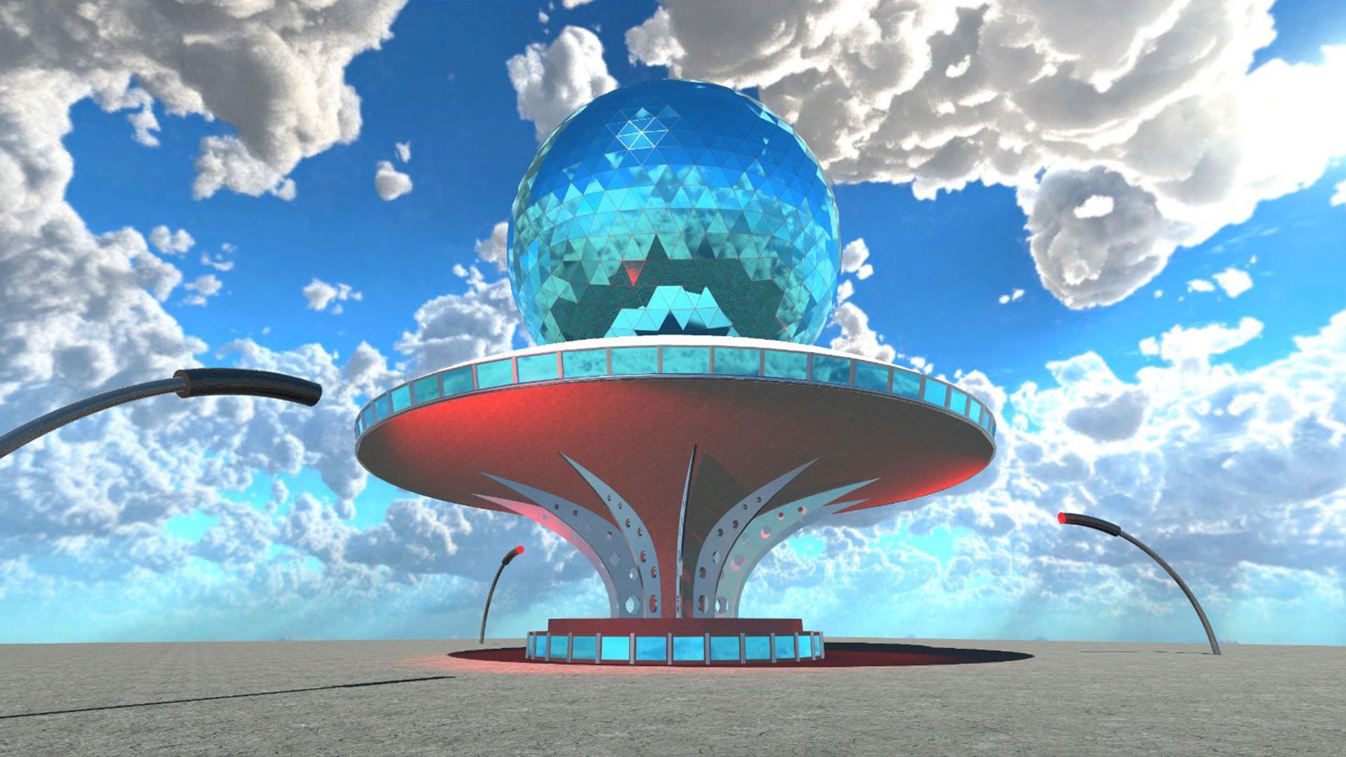 Wallpaper #gBl8Ho8BtGB6xQ78w3ks58 Sci Fi Building 8 3D Model Cgtrader
