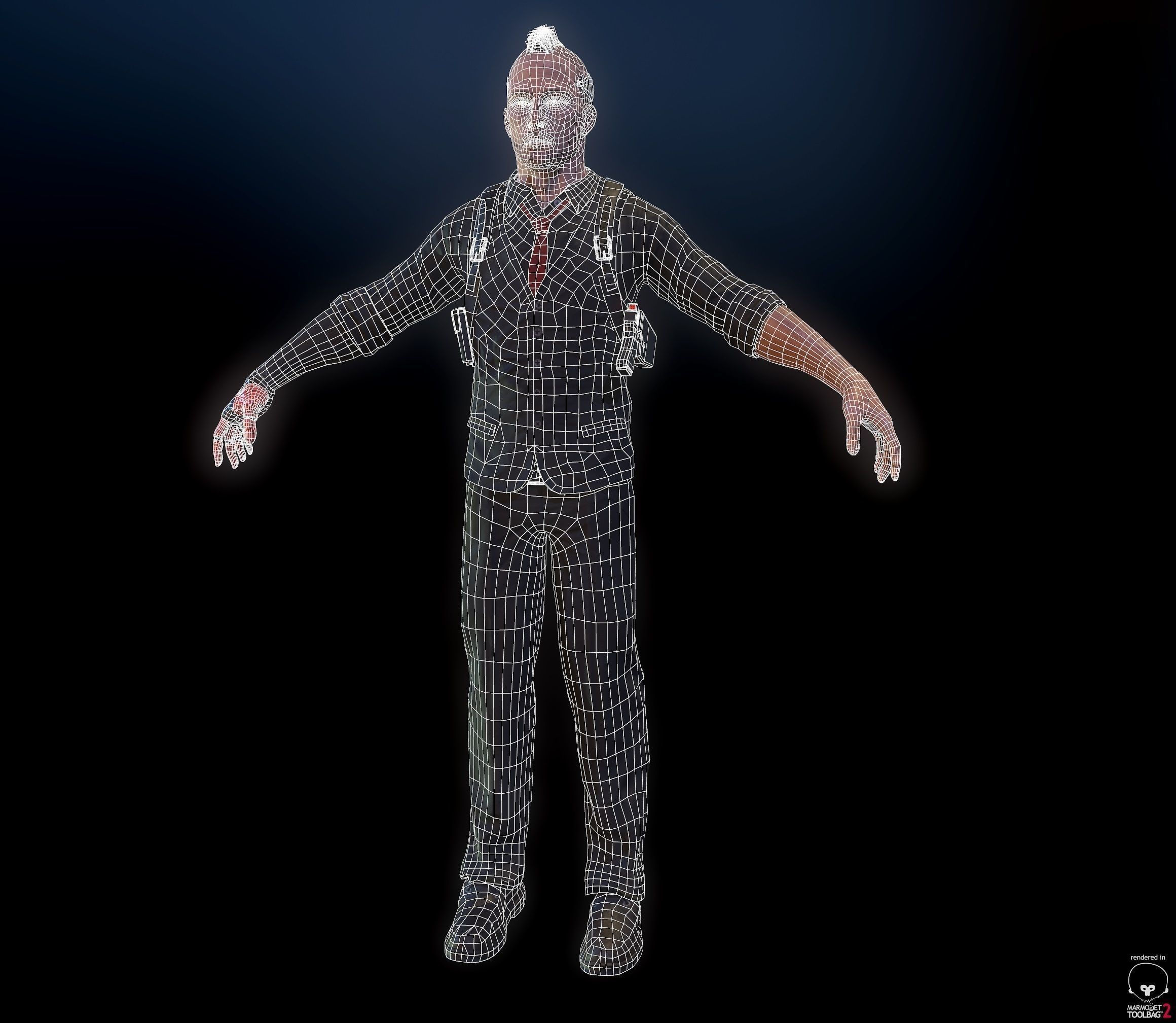 Wallpaper #UnRJw44B_8f4nGFaYnAg50 3D Model Cyberpunk Detective Vr Ar Low Poly Cgtrader
