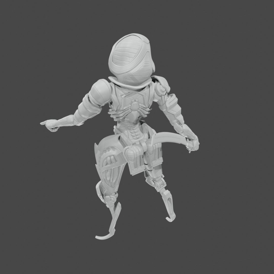 Wallpaper #4jVykpcBk_lpvpalj5QR141 Apex Legends Character 3D Print Obj Stl File Ash 14 3D Model 3D