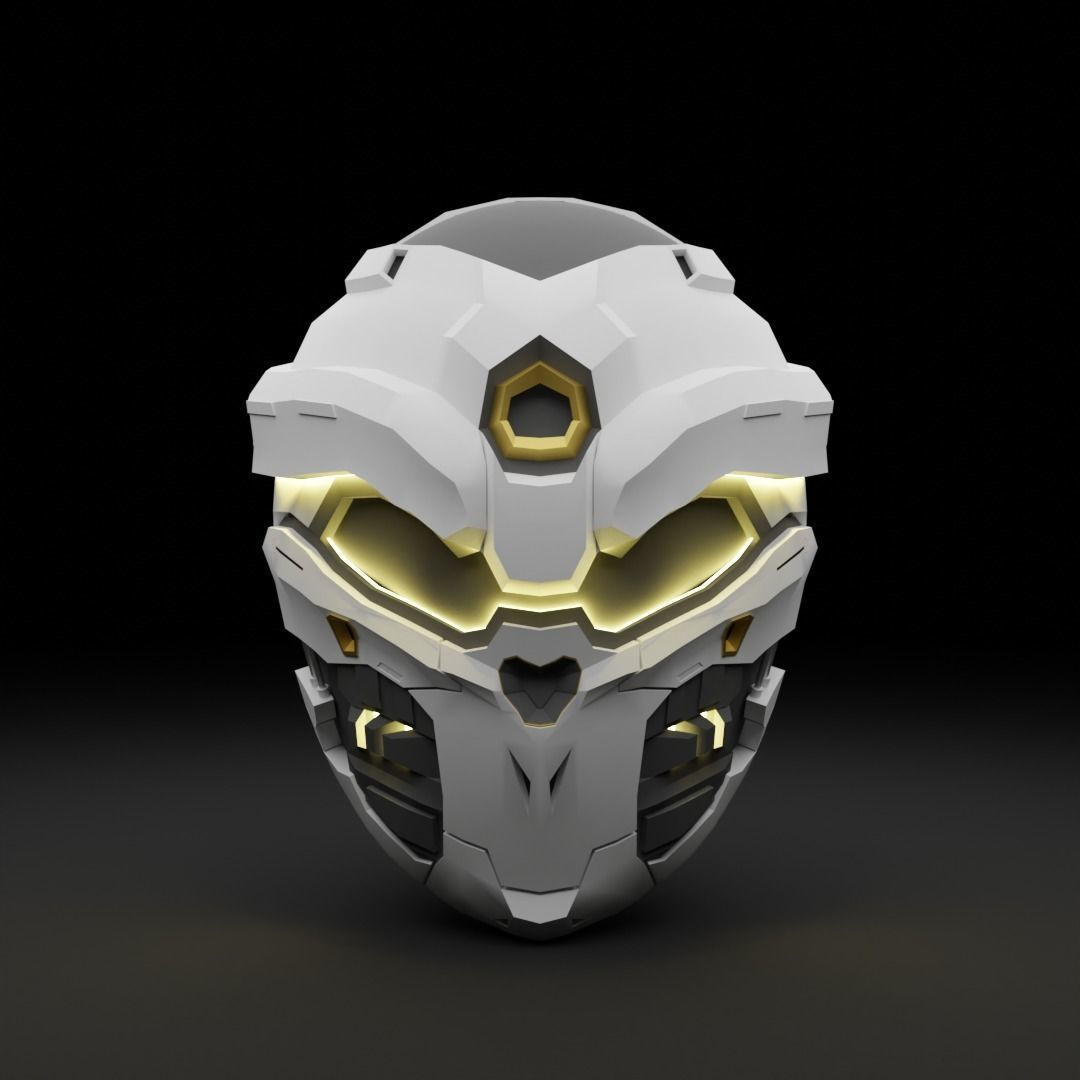 Wallpaper #OGiSHJMBSpphPi3-1yPm26 Cyberpunk Skull Helmet 3D Model Cgtrader