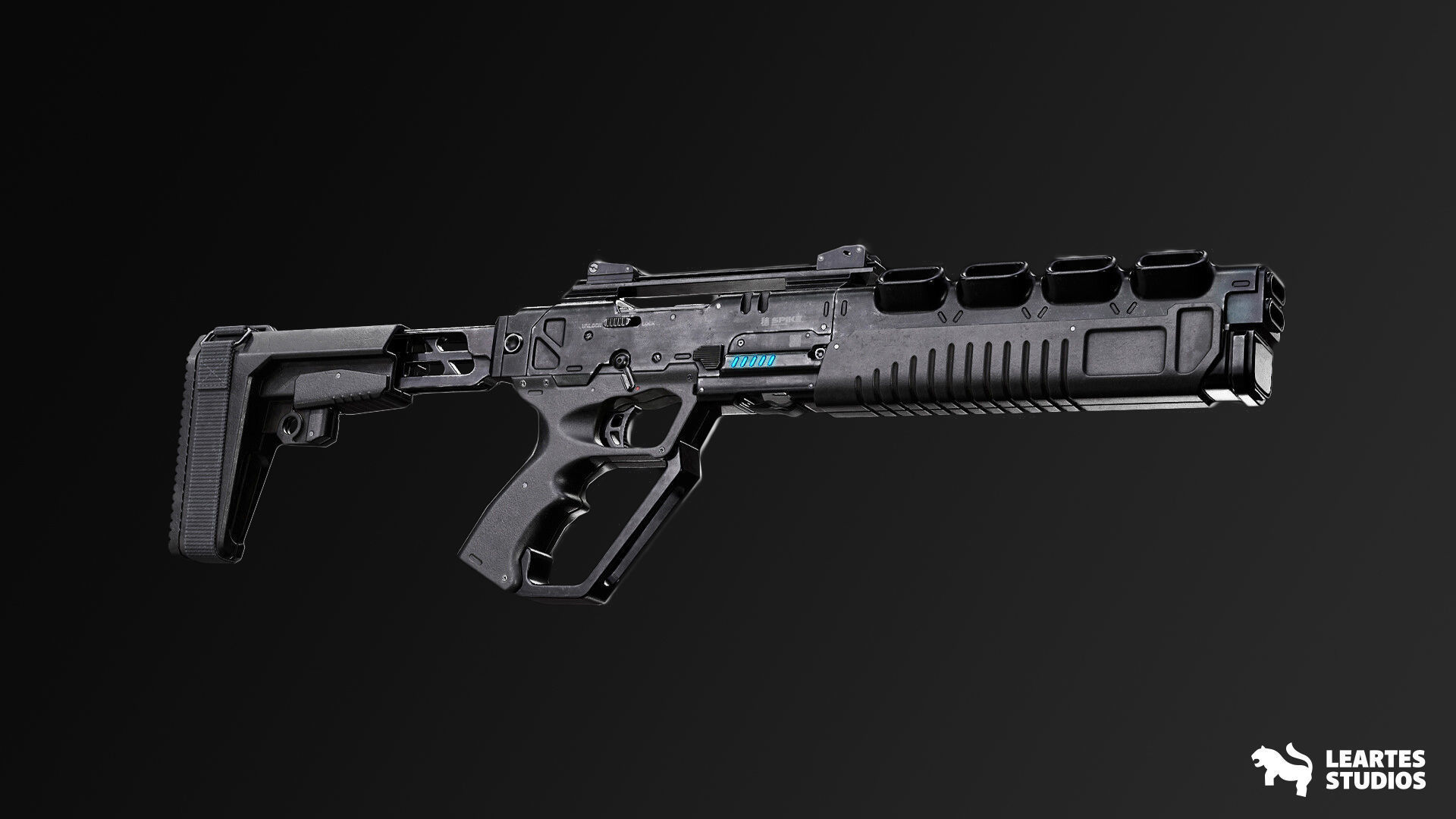 Wallpaper #JFPpNJMBYjRkjcHsCuj7179 3D Model Cyberpunk Shotguns Vr Ar Low Poly Cgtrader