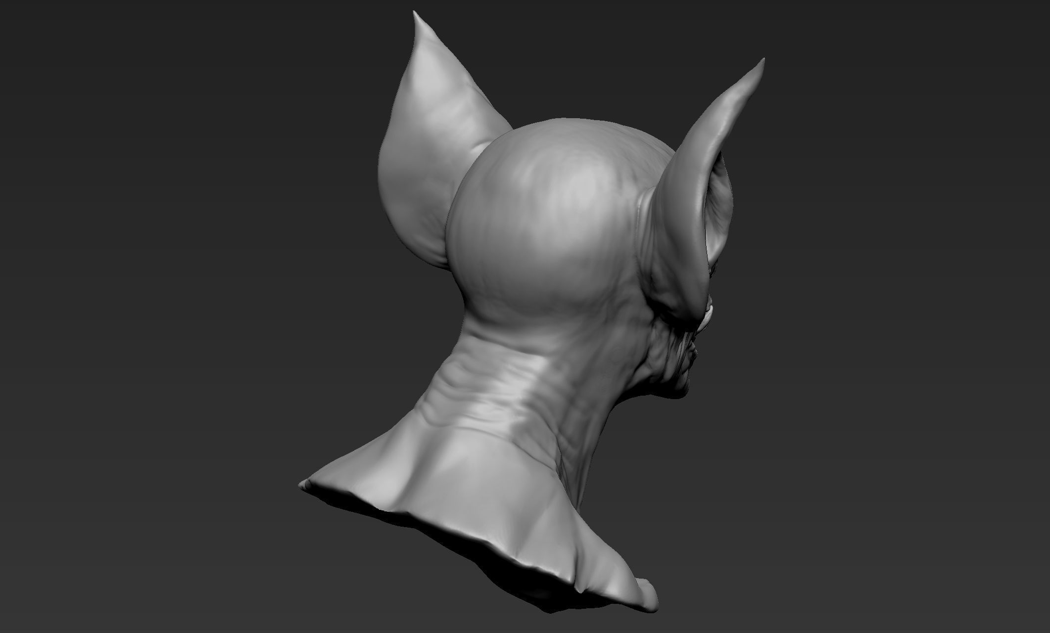Wallpaper #dfTIOpMBKFX8bn3roXlL287 Bat Creature Bust 3D Model Cgtrader