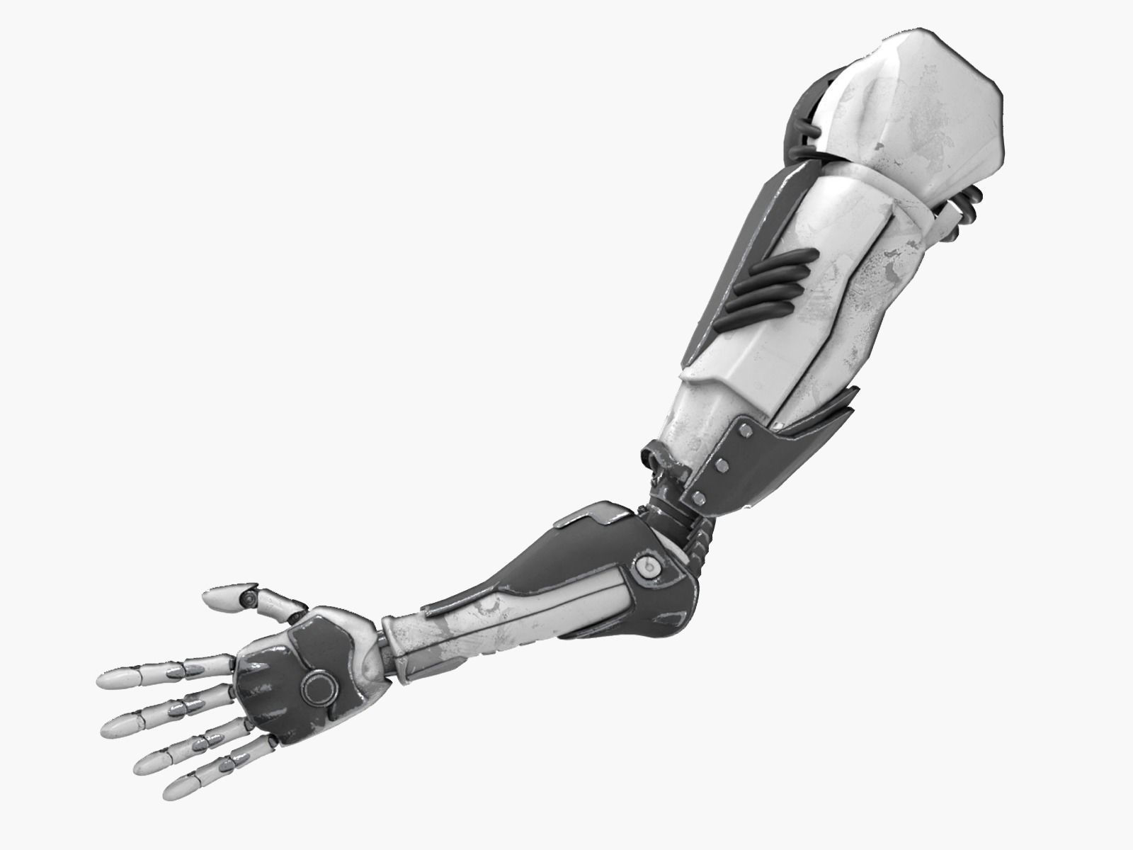 Wallpaper #m0ARMJMBJhL2WPba_L8Z178 Robot Arm 3D Model Rigged Cgtrader