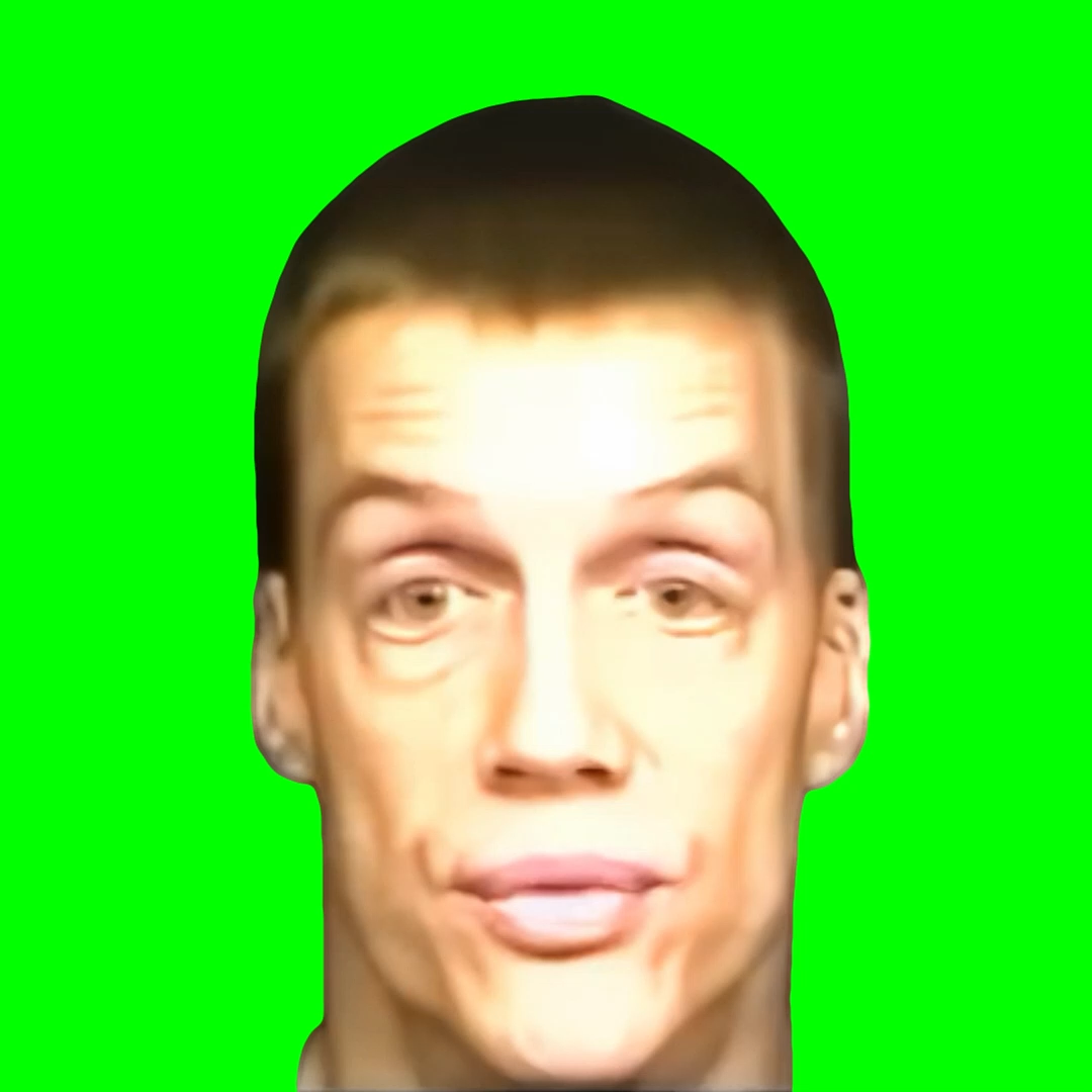 Wallpaper #lGeUCZMBSpphPi3-fNDx288 G Force Mogger Mewing Face Meme Green Screen Creatorset