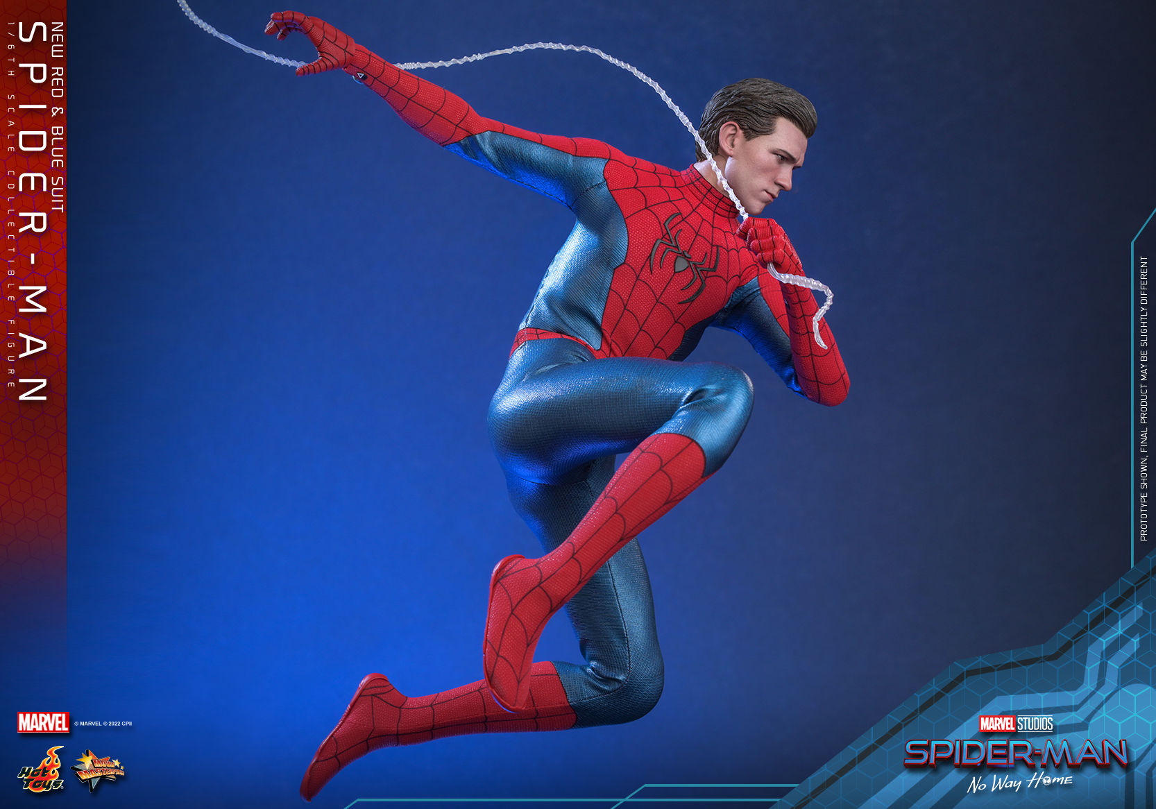 Wallpaper #HfQqOpMBKFX8bn3rhHgw560 Hot Toys Spider Man No Way Home Red Blue Suit the Toyark News