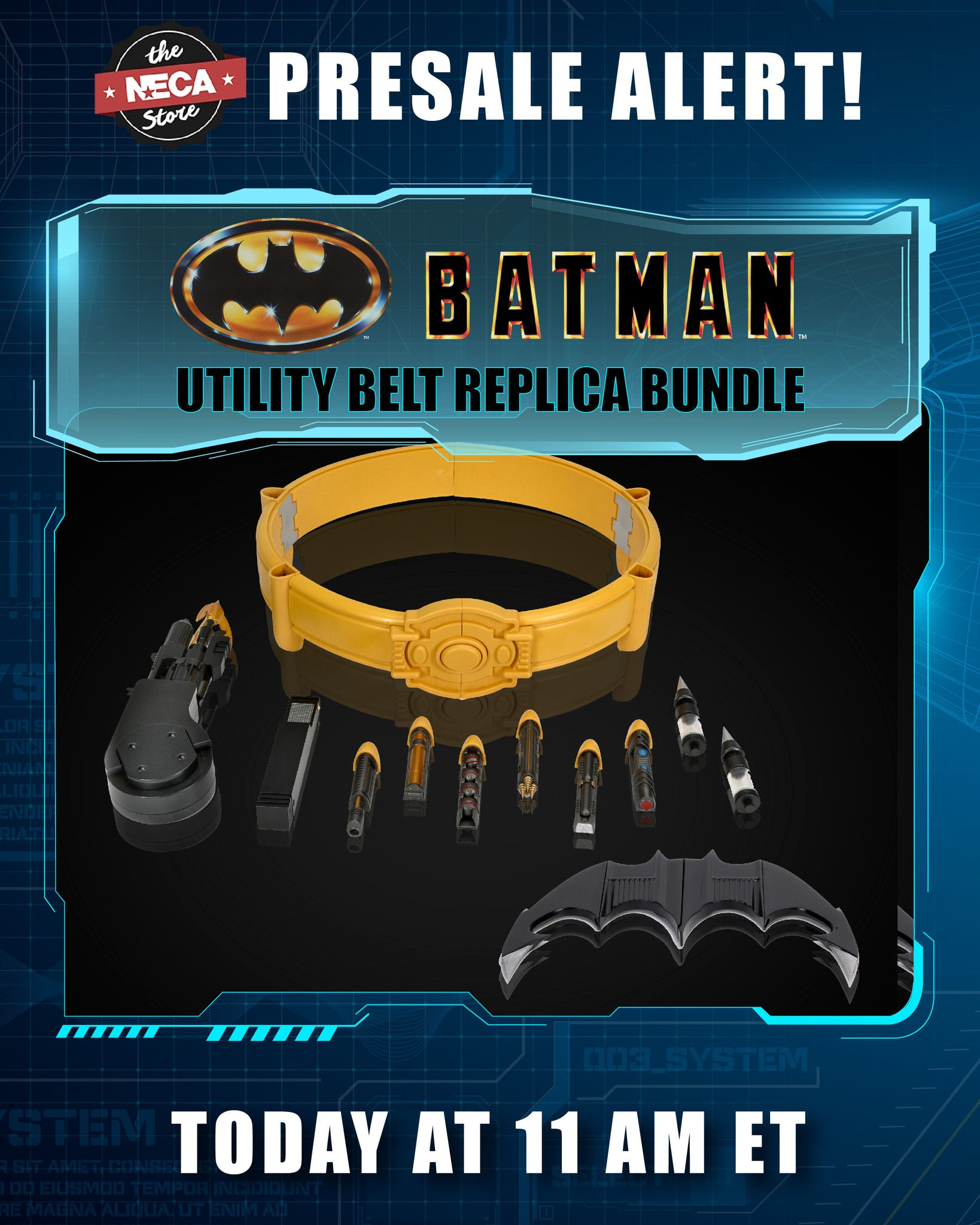 Wallpaper #snPfh44BFI5NbQksXiFT45 Neca Batman Utility Belt Replica Bundle the Toyark News