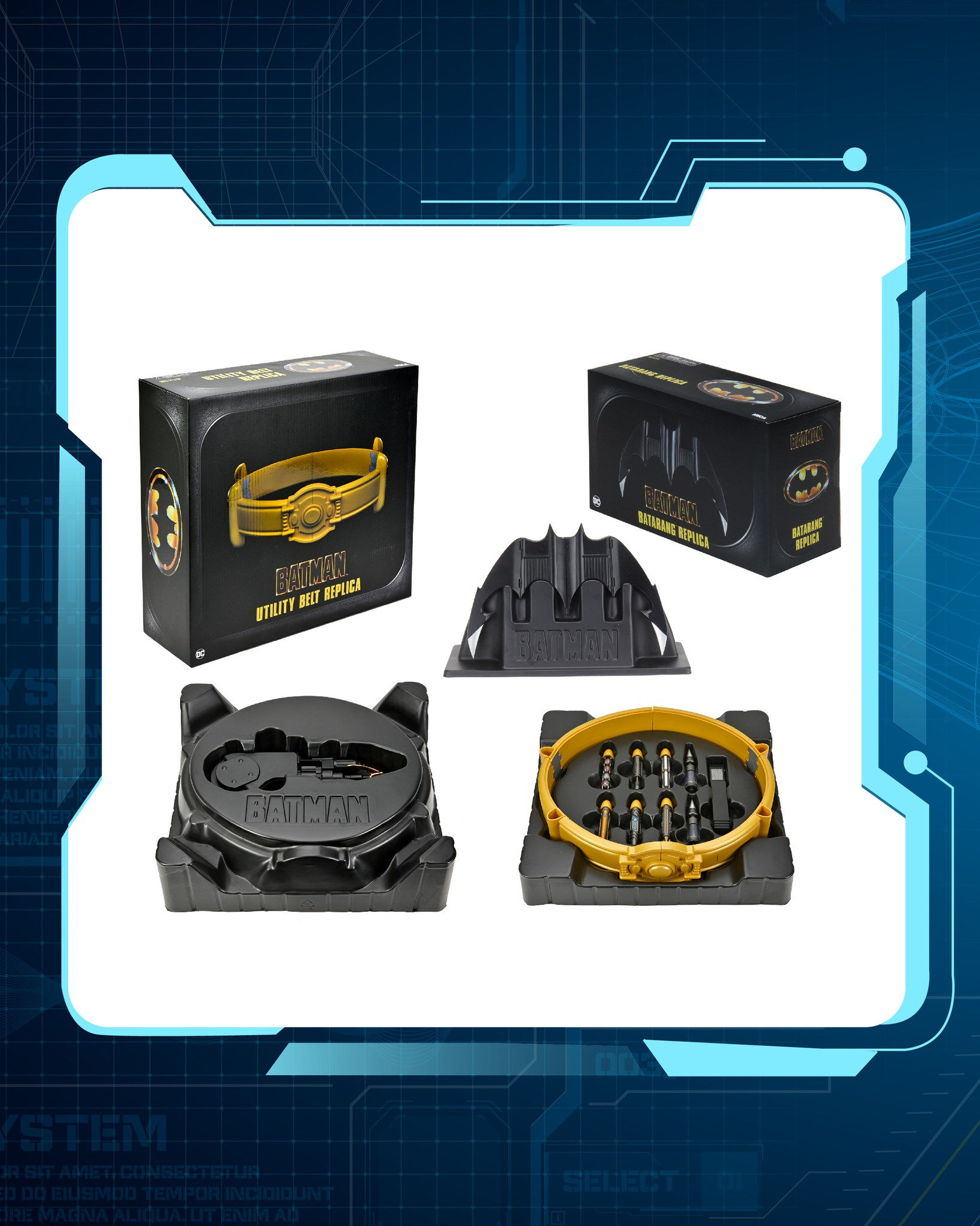 Wallpaper #UnfFJpMB-pgBXx60VaNl85 Neca Batman Utility Belt Replica Bundle the Toyark News