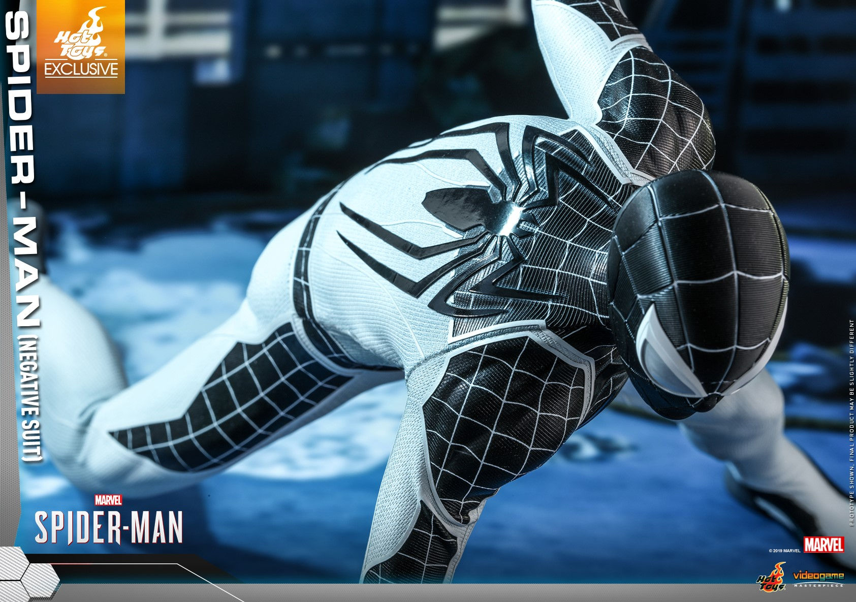 Wallpaper #LkDBMZMBJhL2WPbaoMju4 Marvels Spider Man PS4 Negative Suit Figure by Hot Toys the