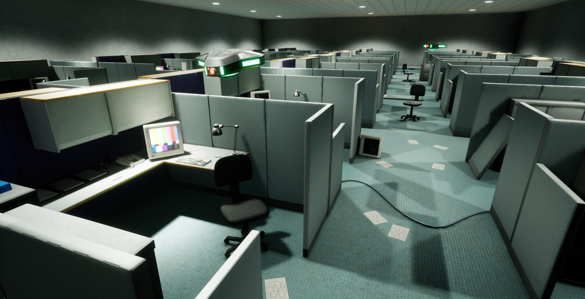 Wallpaper #VWch65IBSpphPi3-WUoX7 Zachary Pasterski Cyberpunk Challenge Dystopian Office Env 2