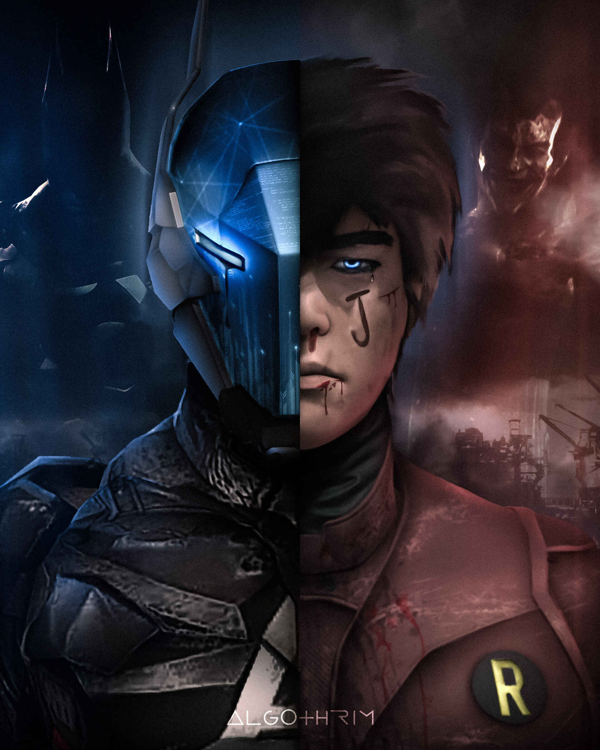 Wallpaper #jWc2C5MBSpphPi3-hdin227 Artstation Arkham Knight Jason Todd