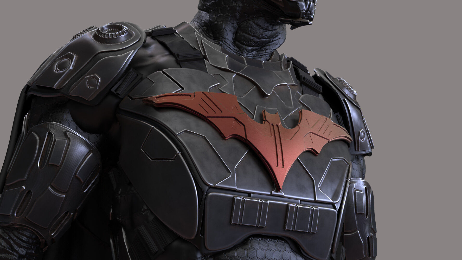 Wallpaper #1UUzo44B7YBJg1BVZqTm18 Artstation Batman Beyond Suit