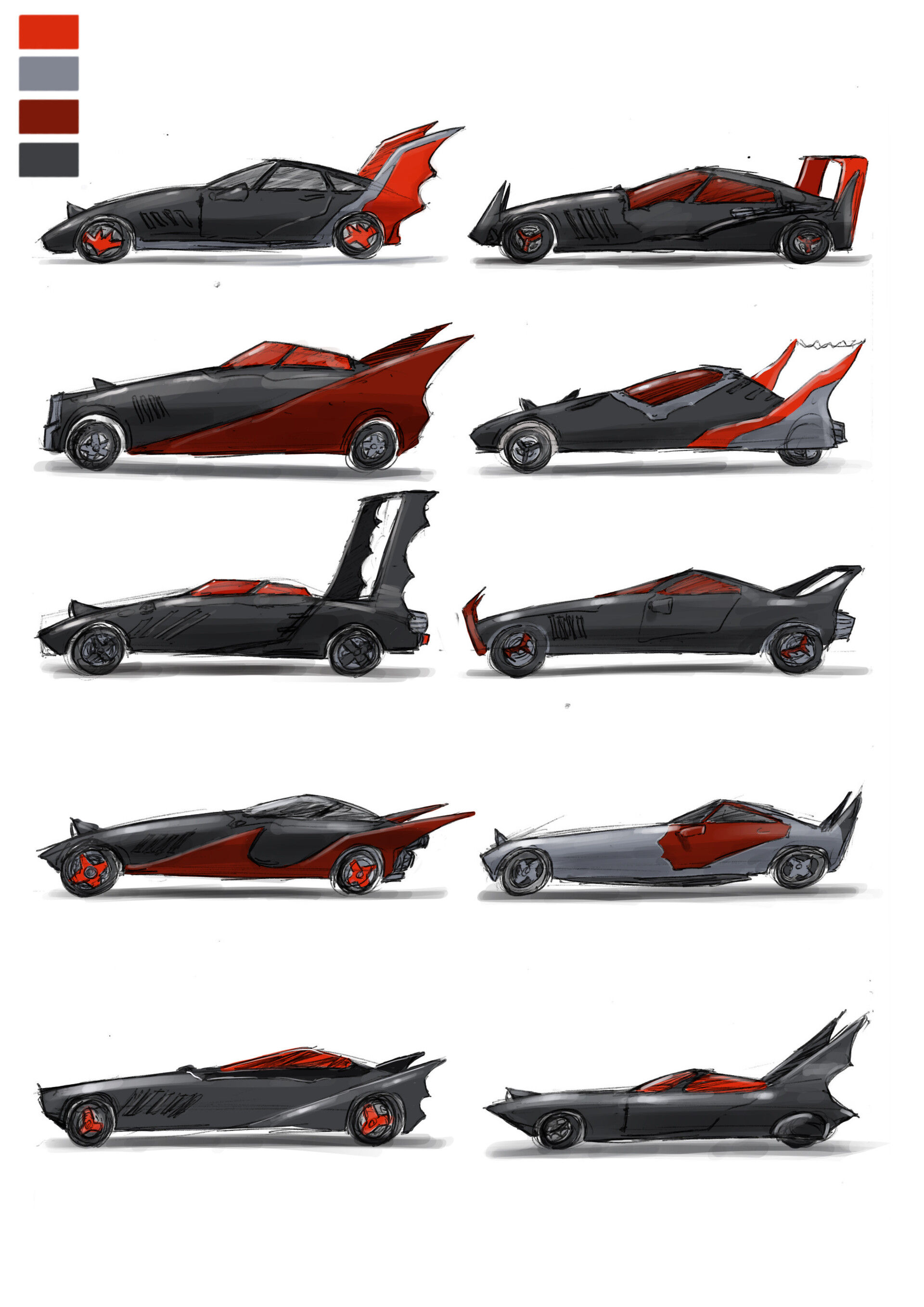 Wallpaper #t2h3FpMBSpphPi3-7QvA271 Artstation Batmobiles