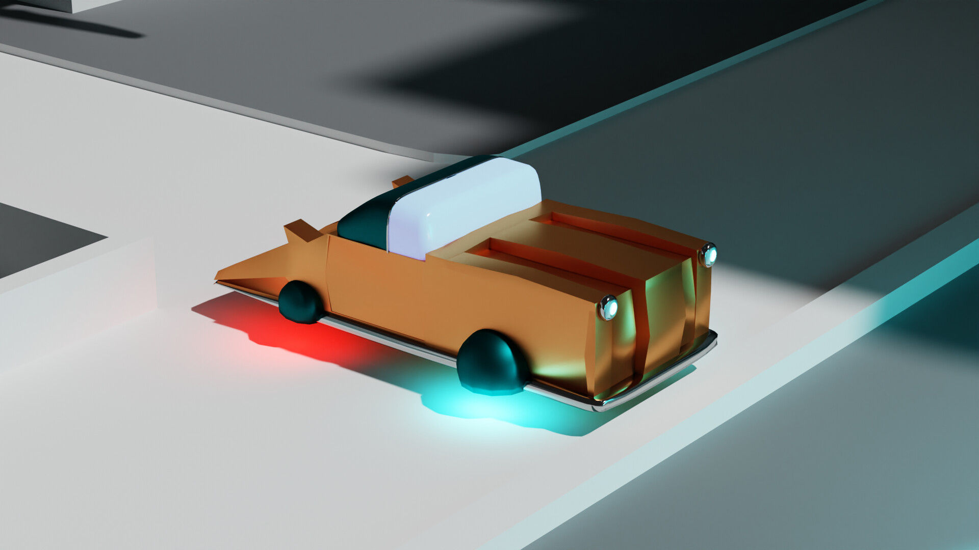 Wallpaper #MEDuMJMBJhL2WPbarMTe136 Artstation Stylized Cyber Mustang Lowpoly
