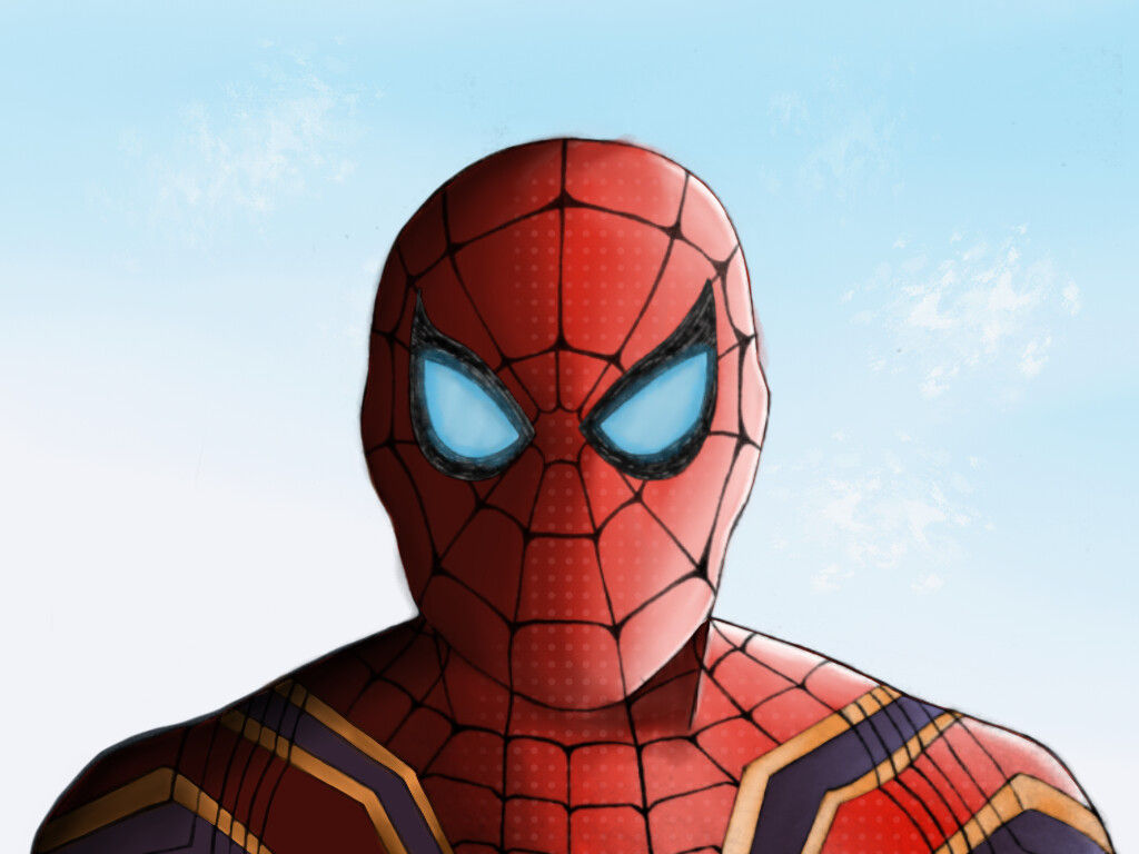 Wallpaper #iyysSJMB0E1QgA7wHvGg5 Artstation Iron Spider Suit Up Animation