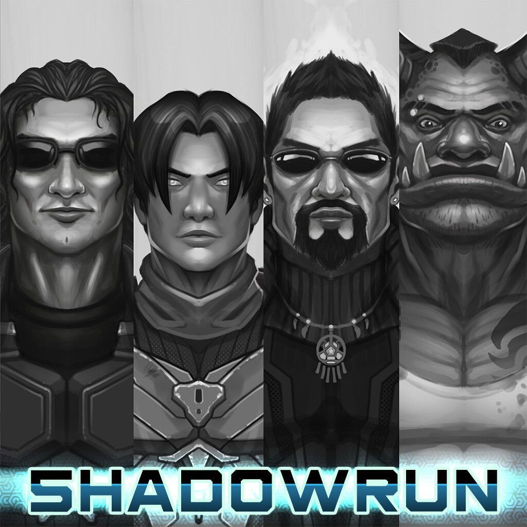 Wallpaper #ZmiMF5MBSpphPi3-4Q91141 Artstation Shadowrun Character Practice