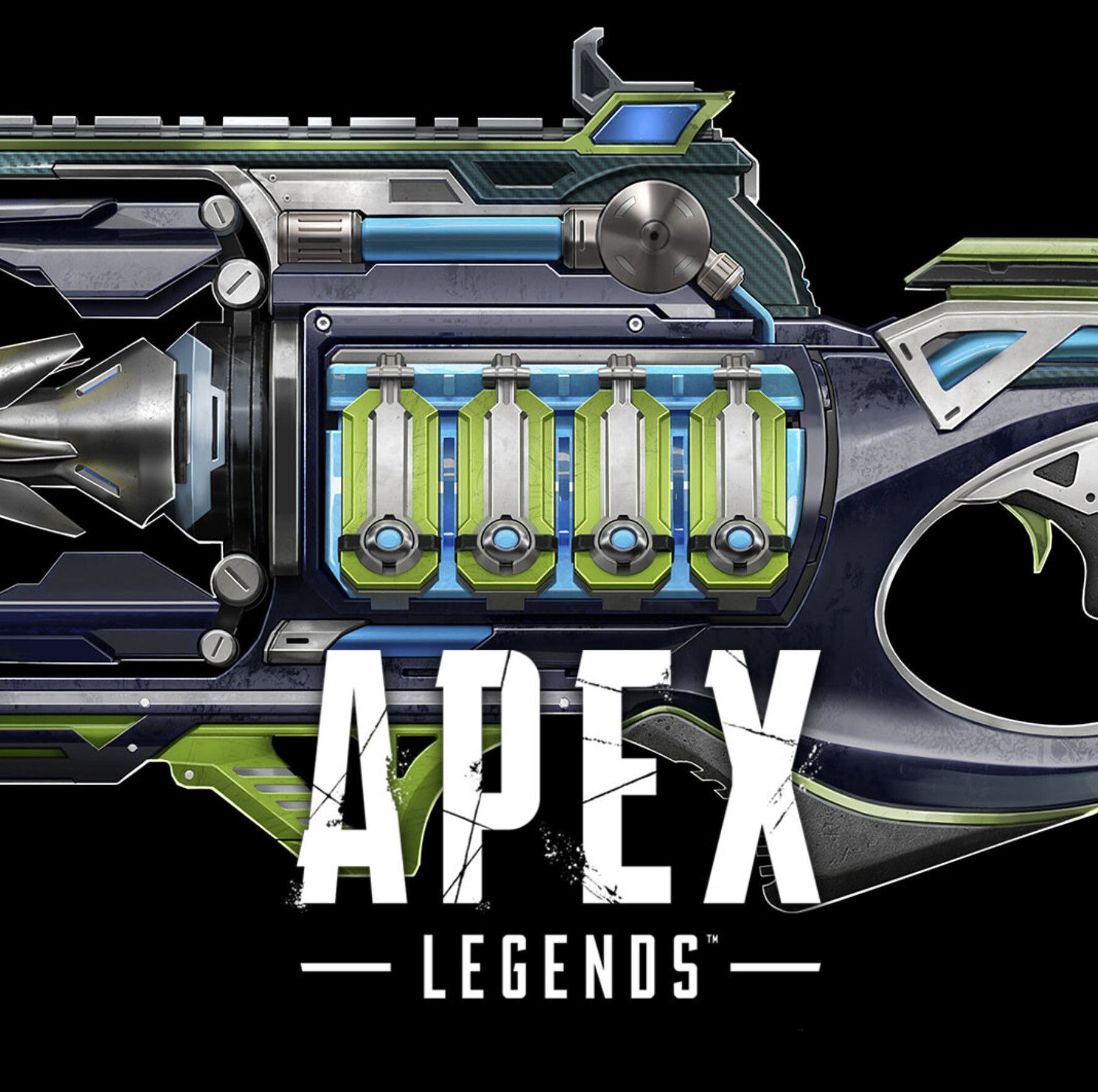 Wallpaper #agCZ2o4BSdW8dNou_AoK6 Artstation Apex Legends Charge Rifle Legendary Skin