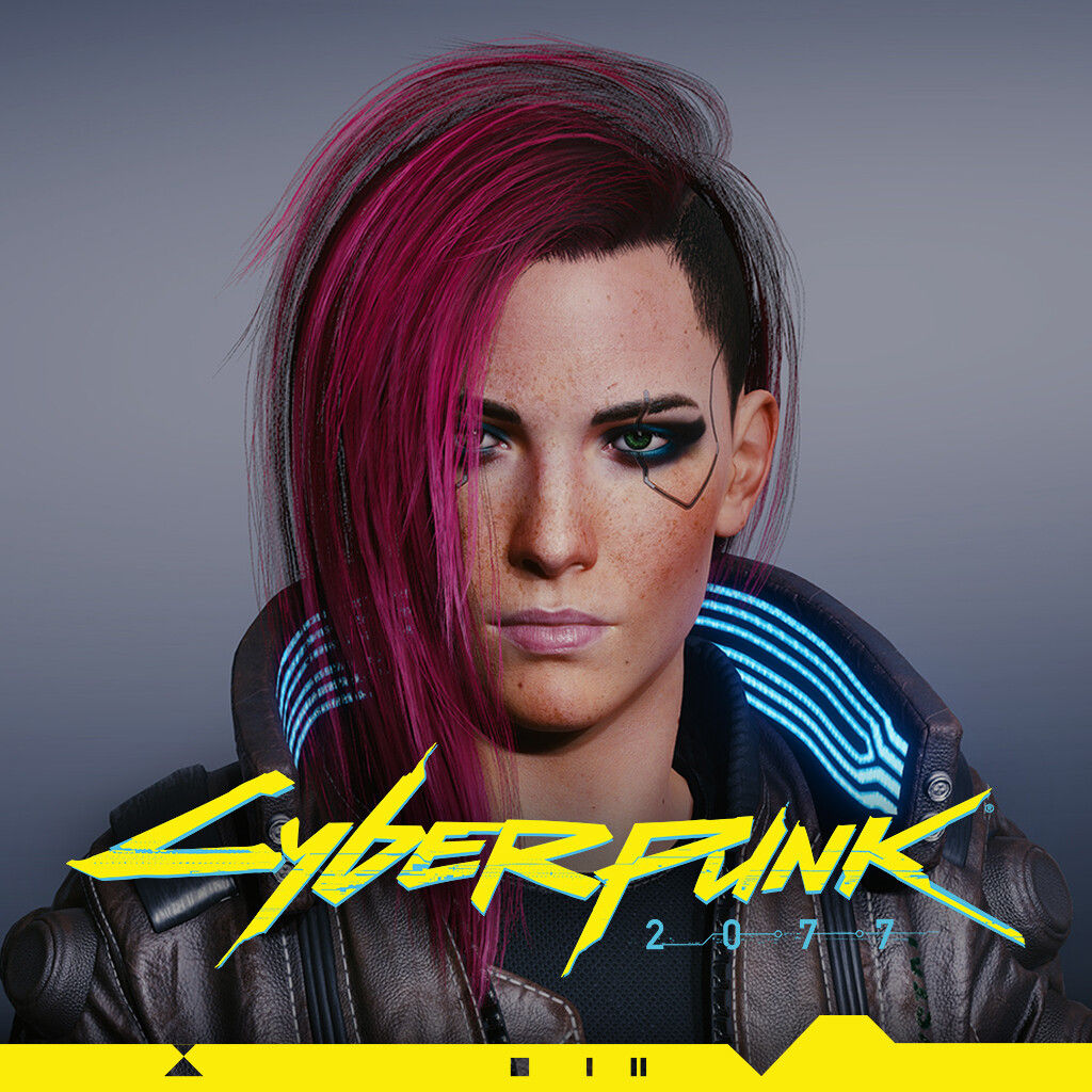 Wallpaper #VPB2fJcBi4JM6agGTx7W6 Artstation Cyberpunk 2077 Female V Head