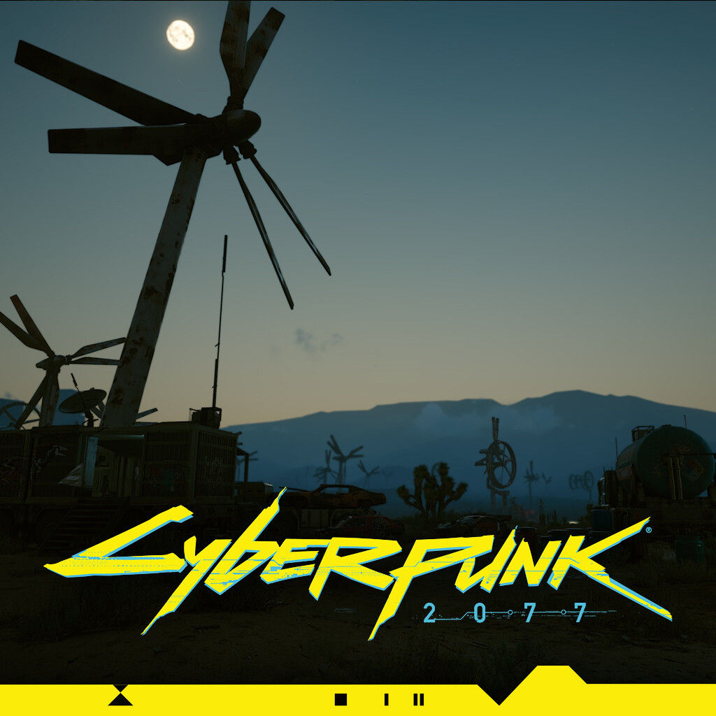 Wallpaper #ohrJUJMB1yWOL4qgf4DL6 Artstation Cyberpunk 2077 Nomad Camps