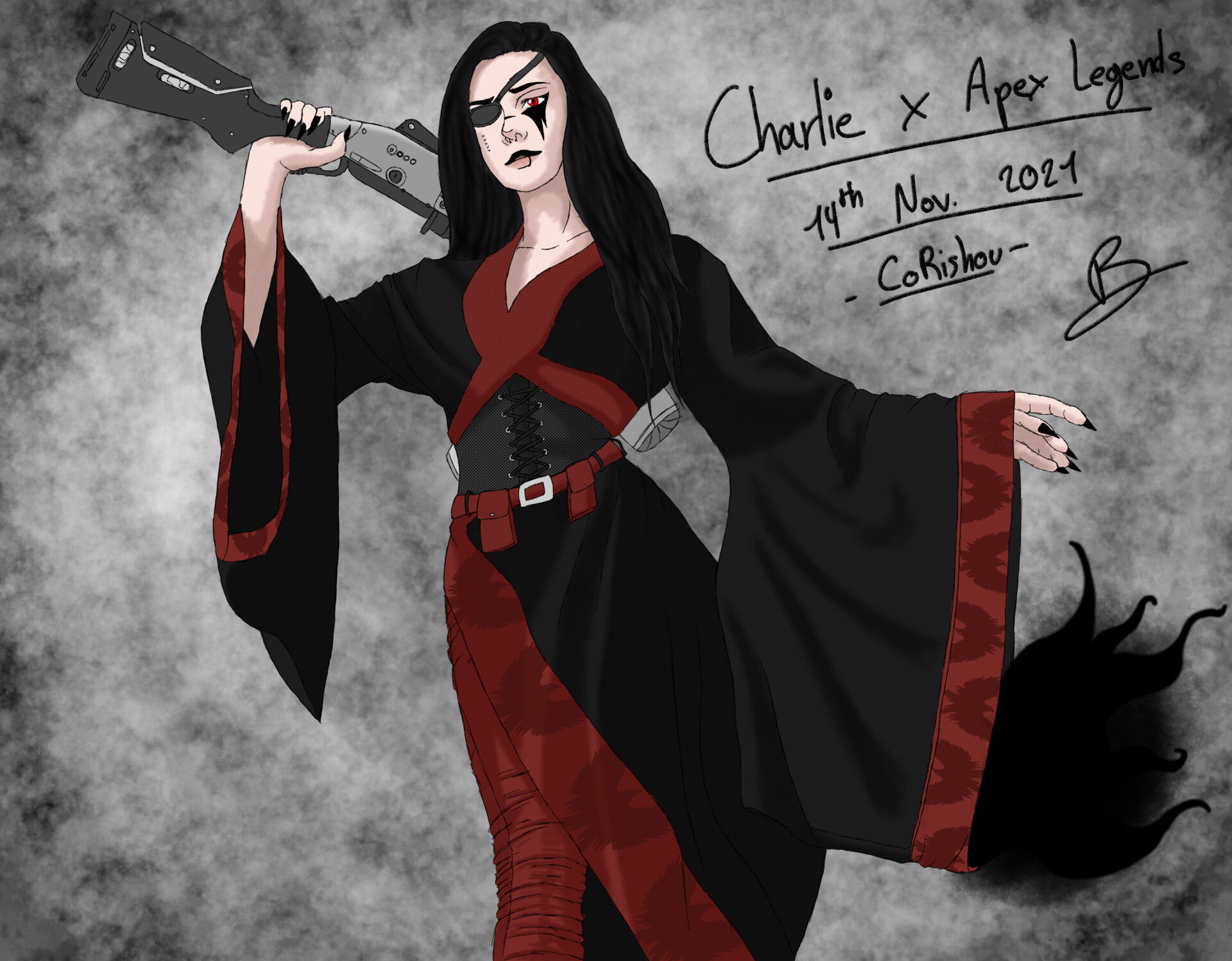 Wallpaper #UWcJ7JIBSpphPi3-EFAt167 Artstation Turned Friend into an Apex Legends Character for Her Birthday