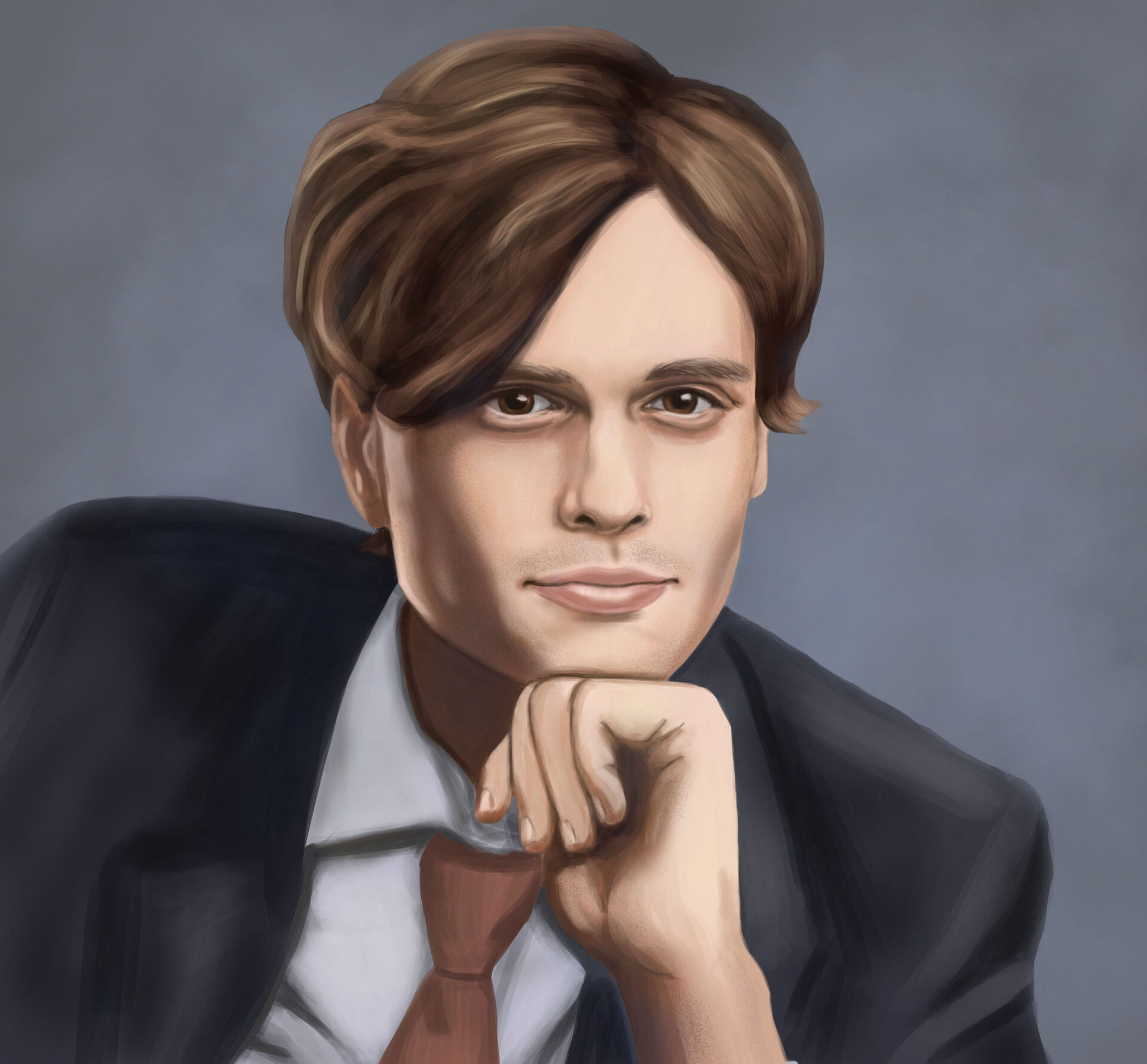 Wallpaper #N2gOGpMBSpphPi3-5BoP41 Artstation Dr Spencer Reid the Criminal Minds
