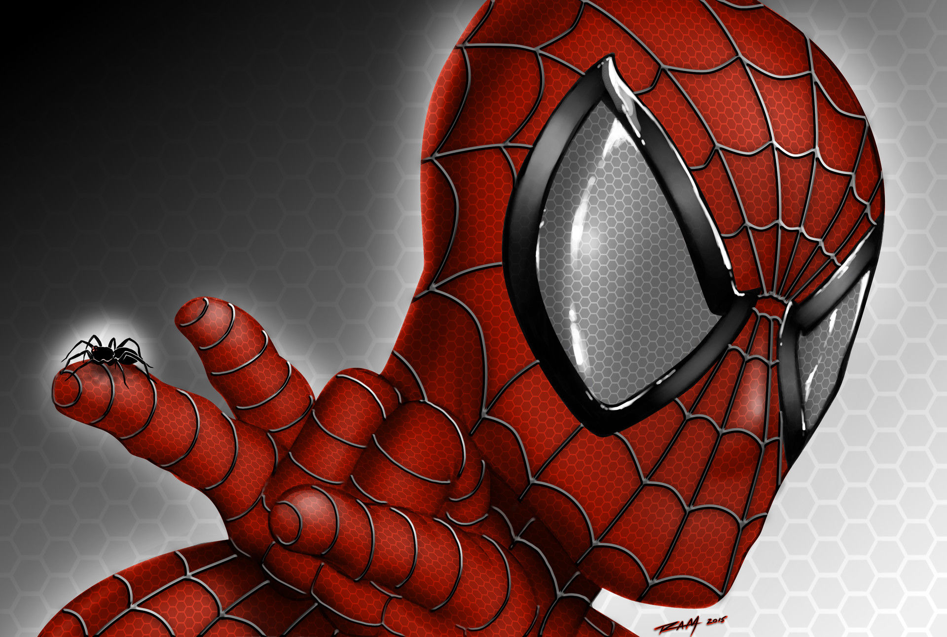 Wallpaper #AwCF644BSdW8dNouQRIZ27 Artstation Spiderman