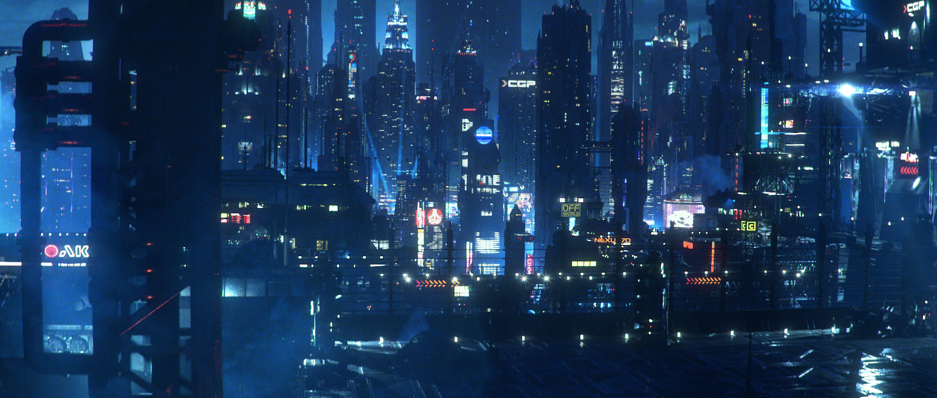 Wallpaper #ImfT-JIBSpphPi3-wItD13 Artstation Cyberpunk Neo York Vfx Shot