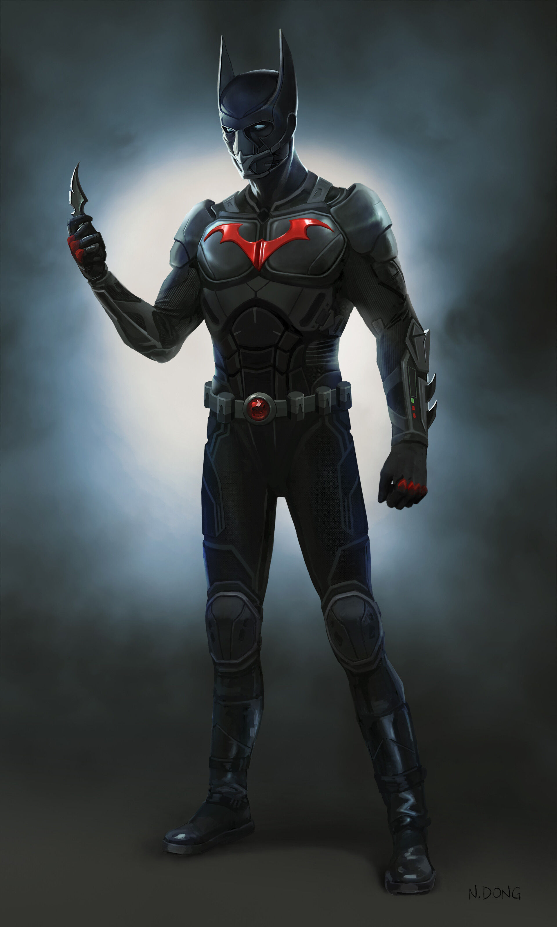 Wallpaper #3H1H8I4Bnwiau_P6ZAXf6 Artstation Batman Beyond