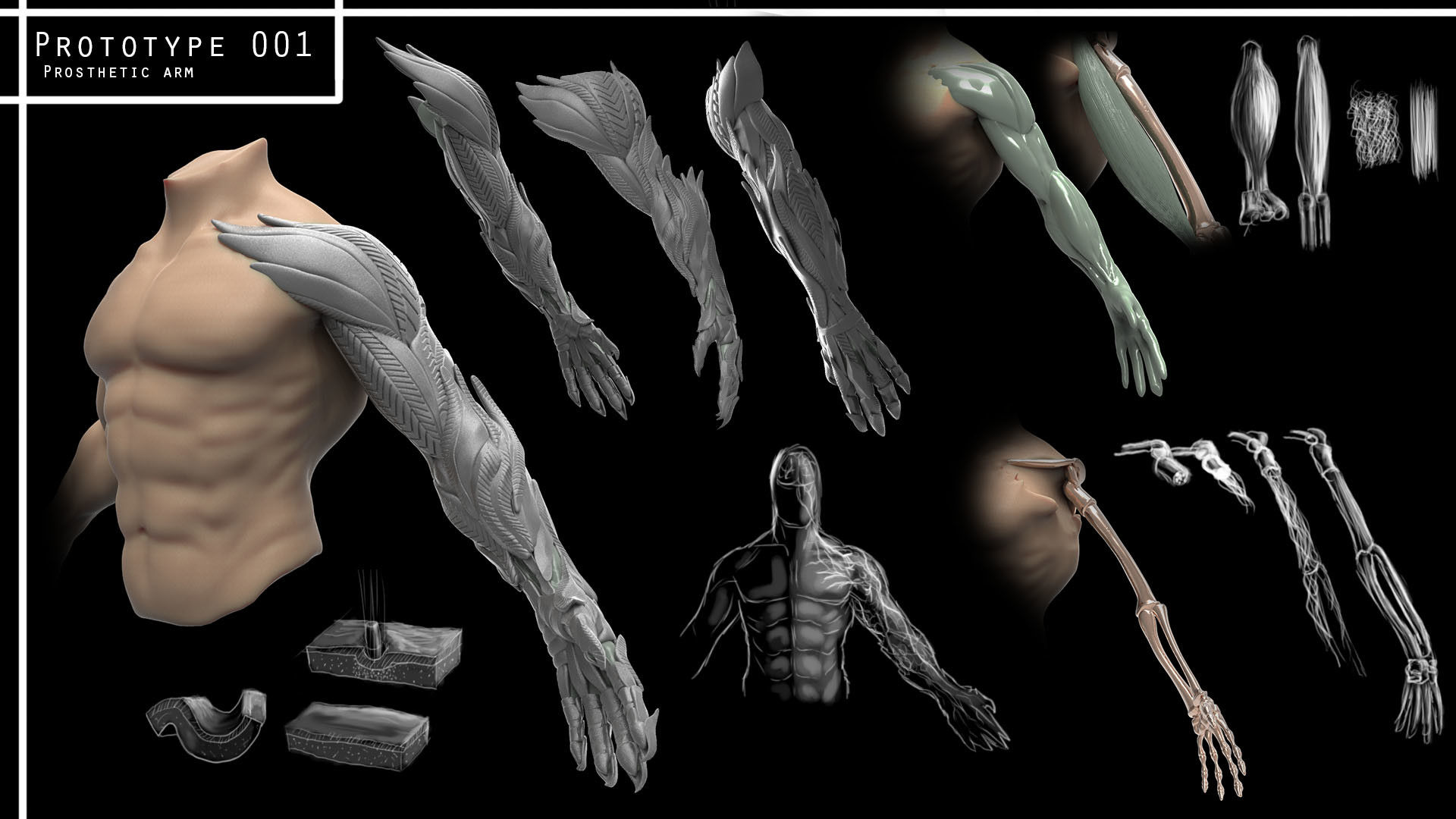 Wallpaper #EBqIT5MB1yWOL4qgrX-V83 Artstation Prosthetic Arm