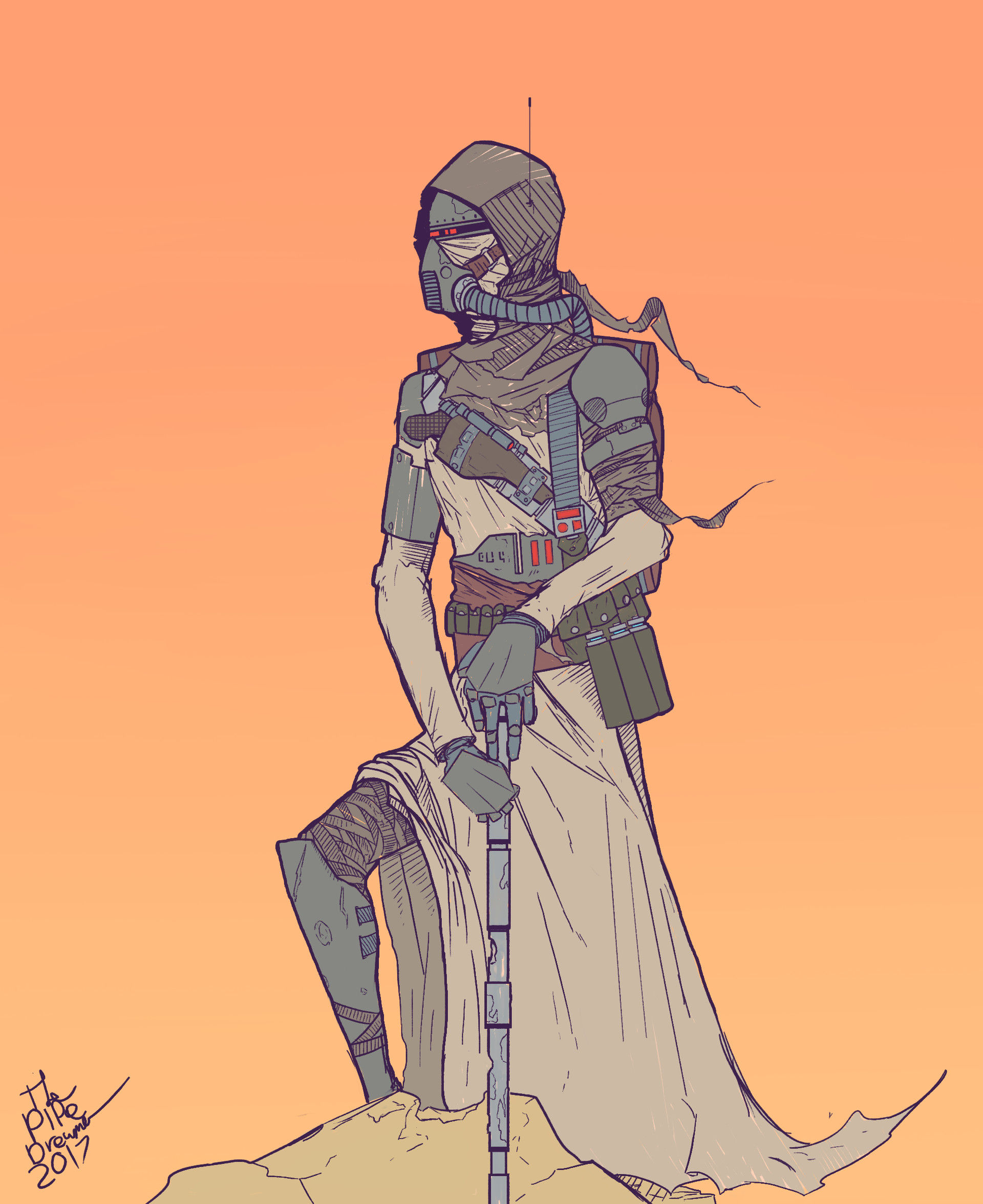 Wallpaper #ERmSBI8BtGB6xQ787E_D39 Artstation Desert Nomad Concept